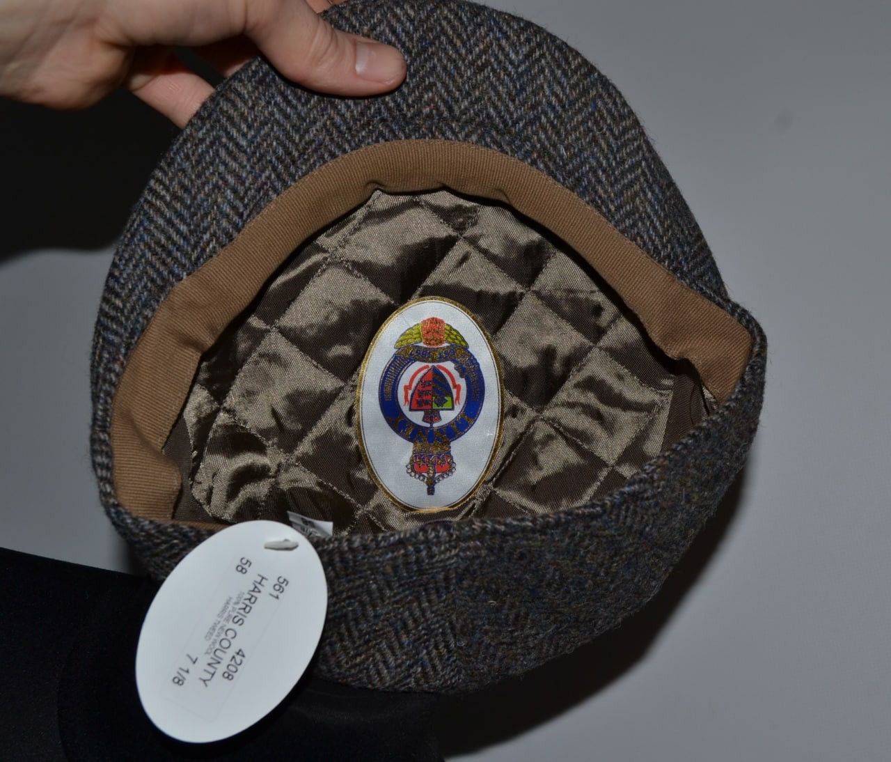 Harris Tweed × Vintage New Harris Tweed Cap Size ONE SIZE - 4 Thumbnail