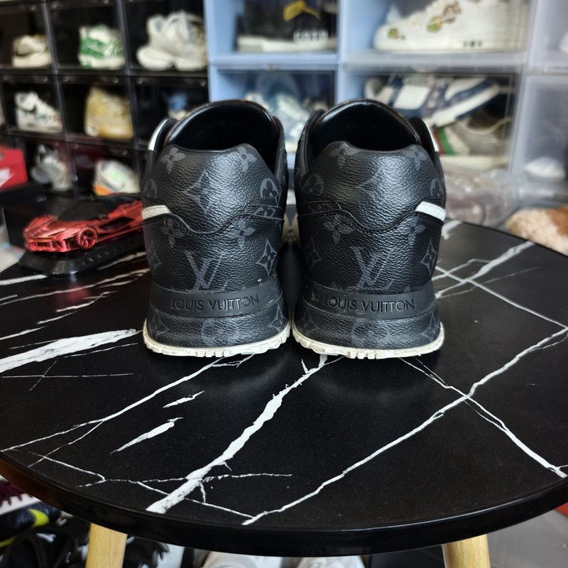 Louis Vuitton Louis Vuitton Run Away Monogram Sneakers - Size US 11 / EU 44 - 3 Thumbnail