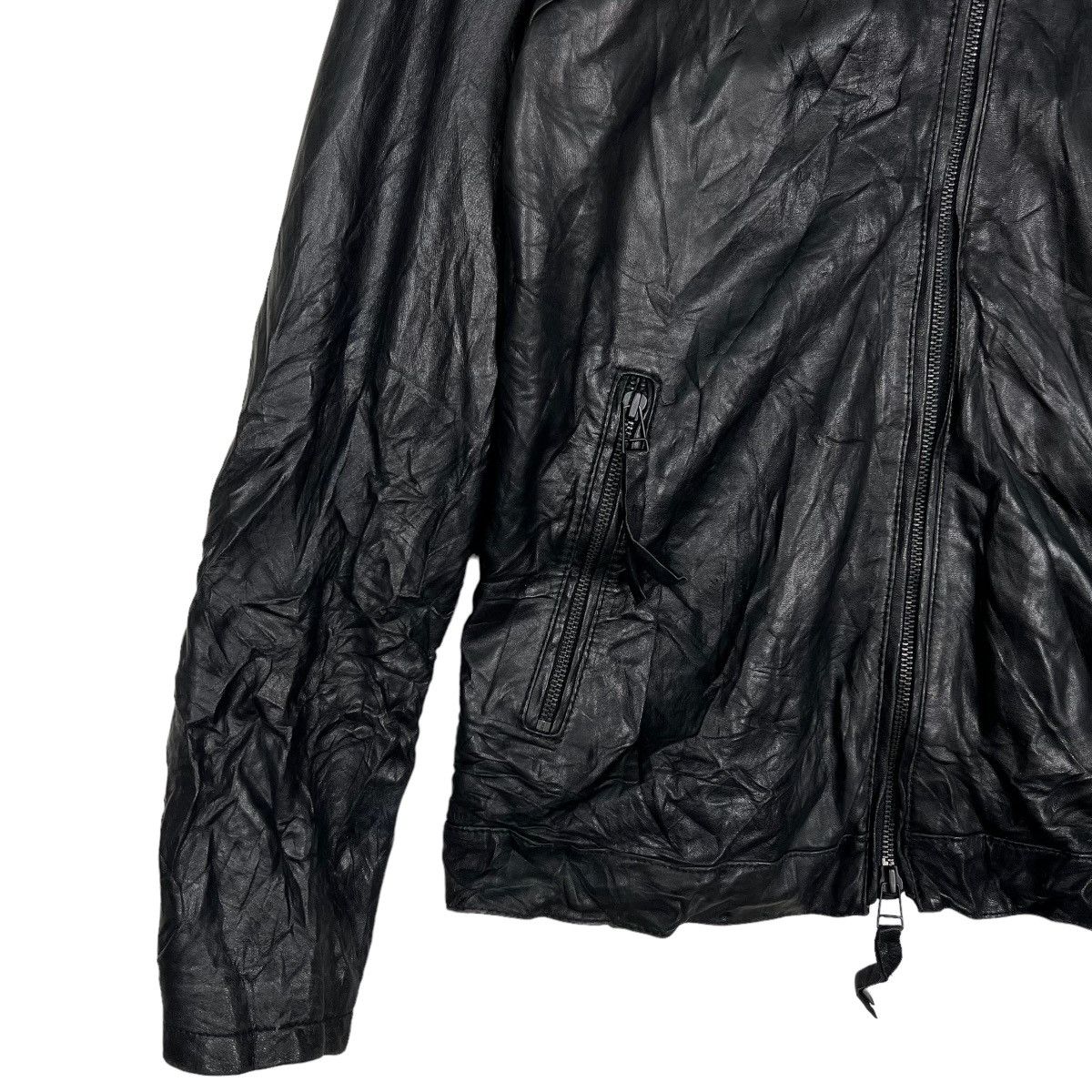 Tornado Mart 🔥 HOUSE OF BLUES LEATHER MOTO RIDER CAFE RACER JACKET Size US M / EU 48-50 / 2 - 4 Thumbnail