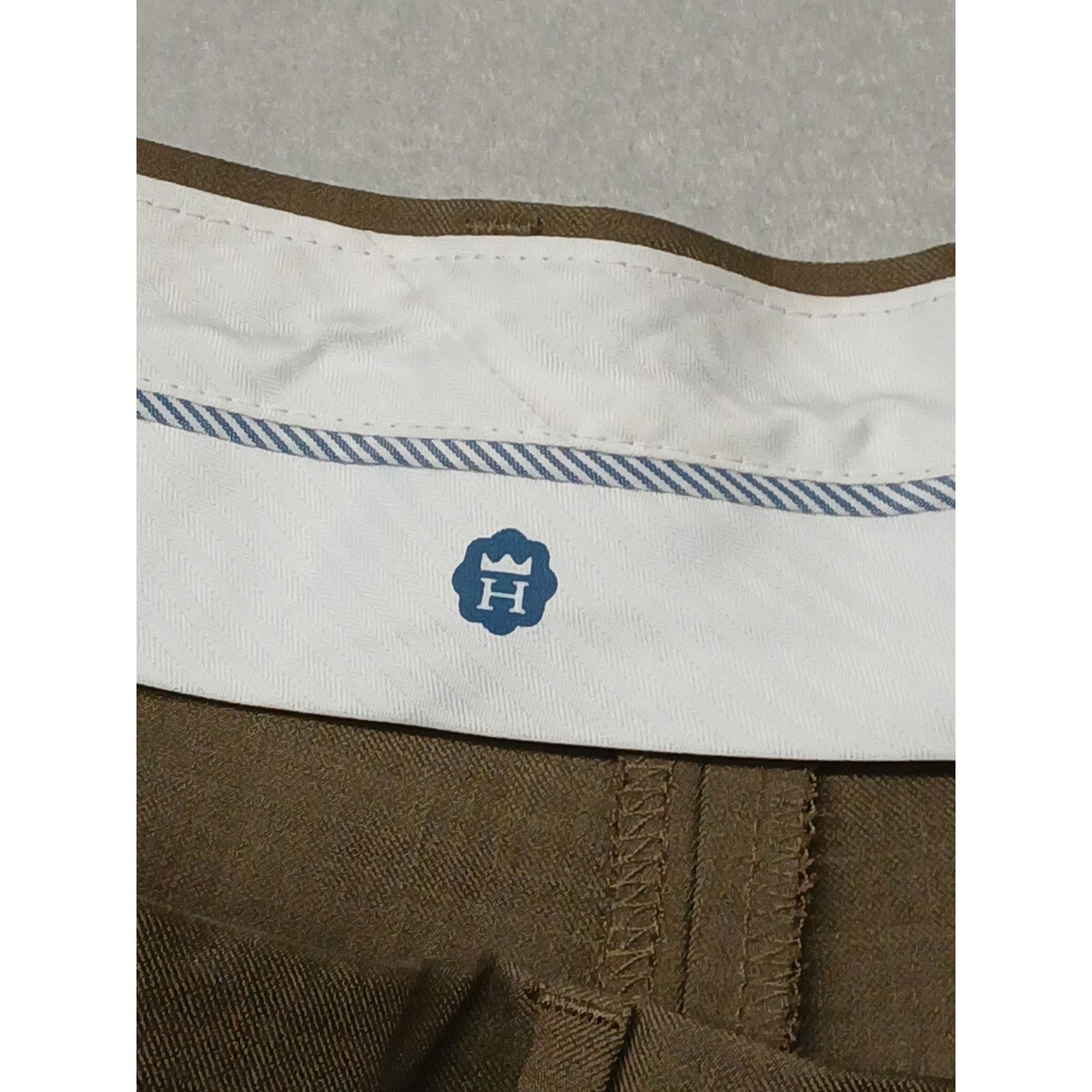 Haggar Haggar 38x32 Beige Polyester Relaxed Comfort Classic Pants Size US 38 / EU 54 - 7 Thumbnail