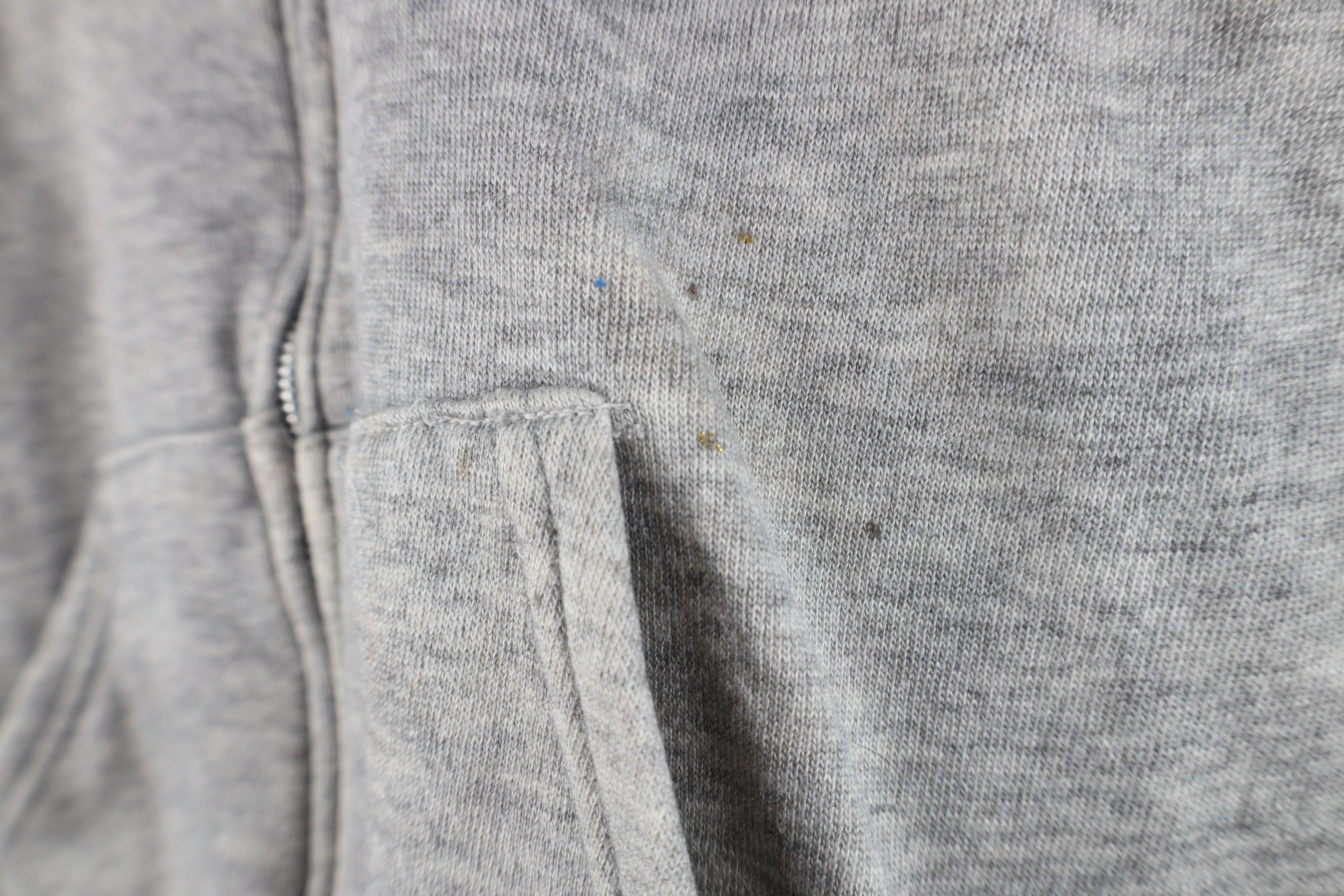 Vintage Vintage 70s Streetwear Lined Blank Triblend Hoodie USA Size M / US 6-8 / IT 42-44 - 6 Thumbnail