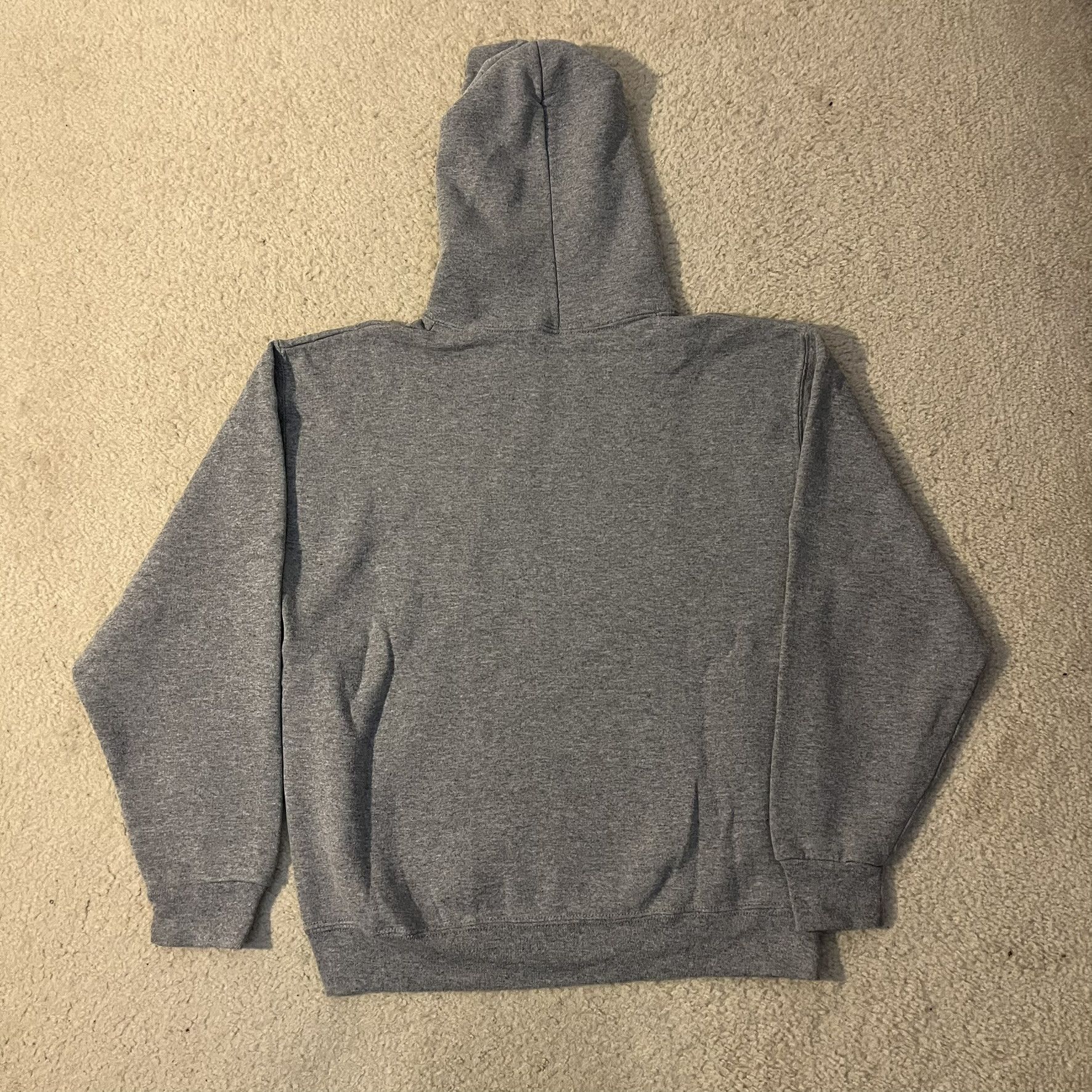 Russell Athletic 00s Central Falcons Tennis Team Grey Sportswear Hoodie Size US M / EU 48-50 / 2 - 2 Thumbnail