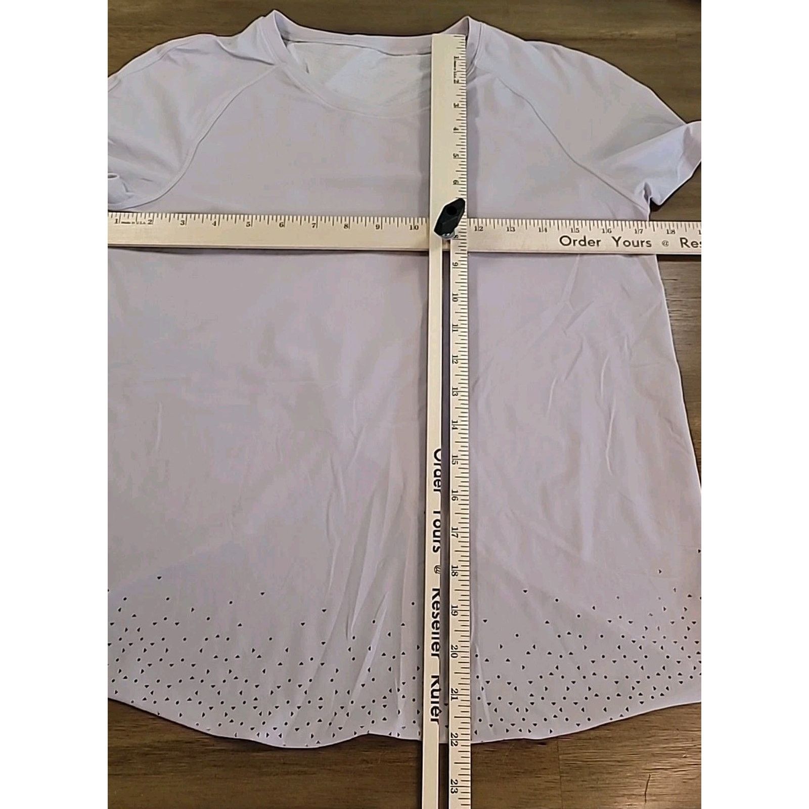 Lululemon Lululemon Quick Pace Laser-Cut Split-Back Running Top – 6 Size M / US 6-8 / IT 42-44 - 5 Thumbnail