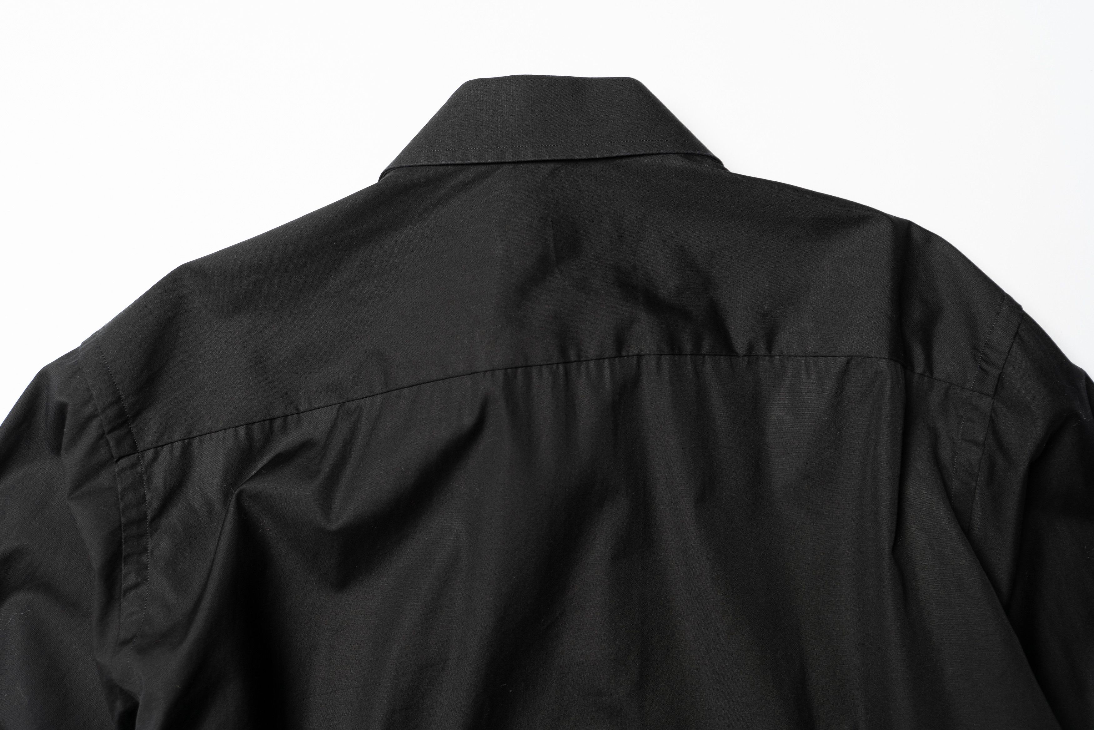 Eton 🔵 ETON Black Cotton Button Up Shirt Size US XL / EU 56 / 4 - 10 Thumbnail