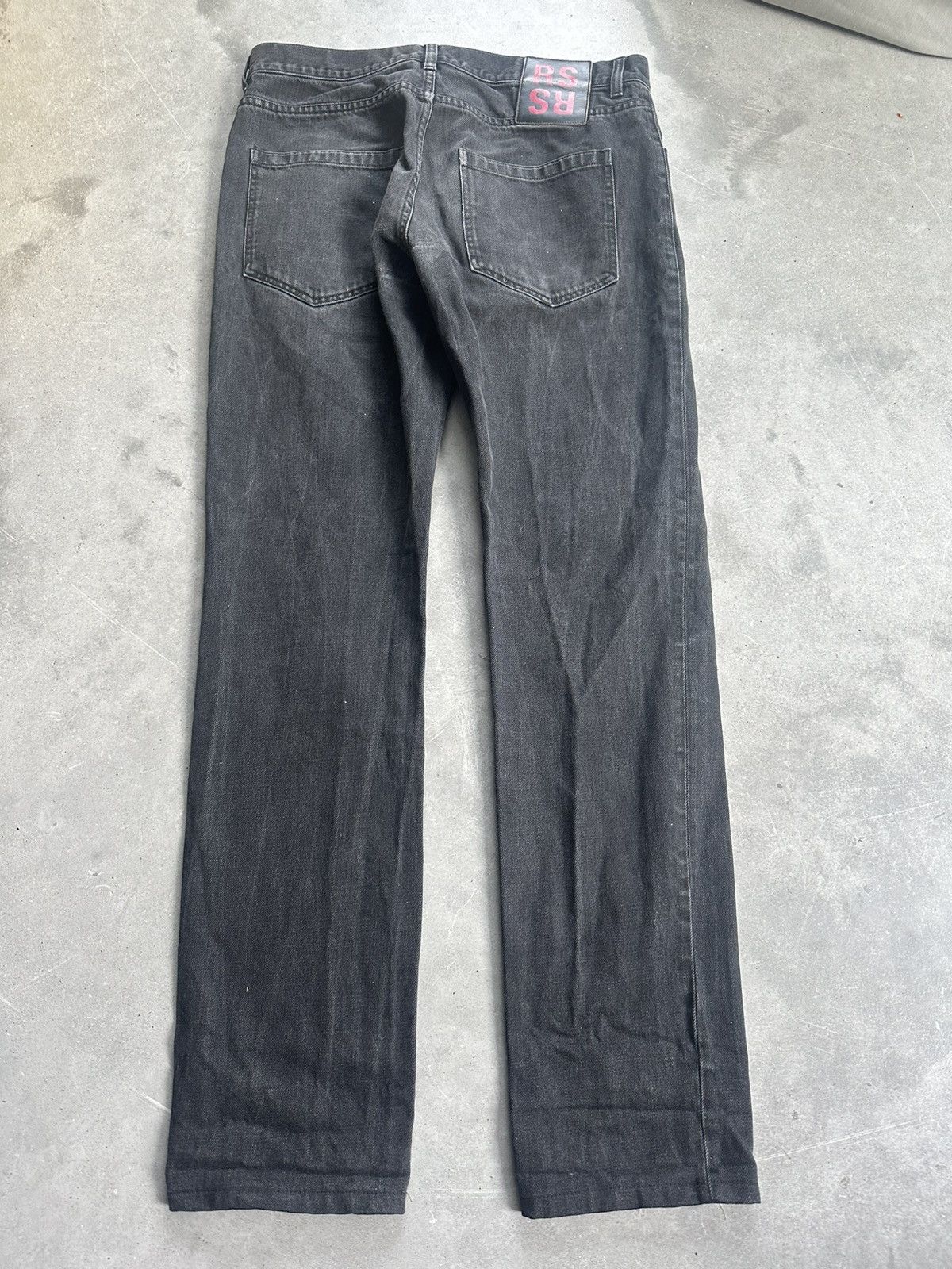 Raf Simons SS17 Modello classic denim pants black Size US 32 / EU 48 - 5 Thumbnail
