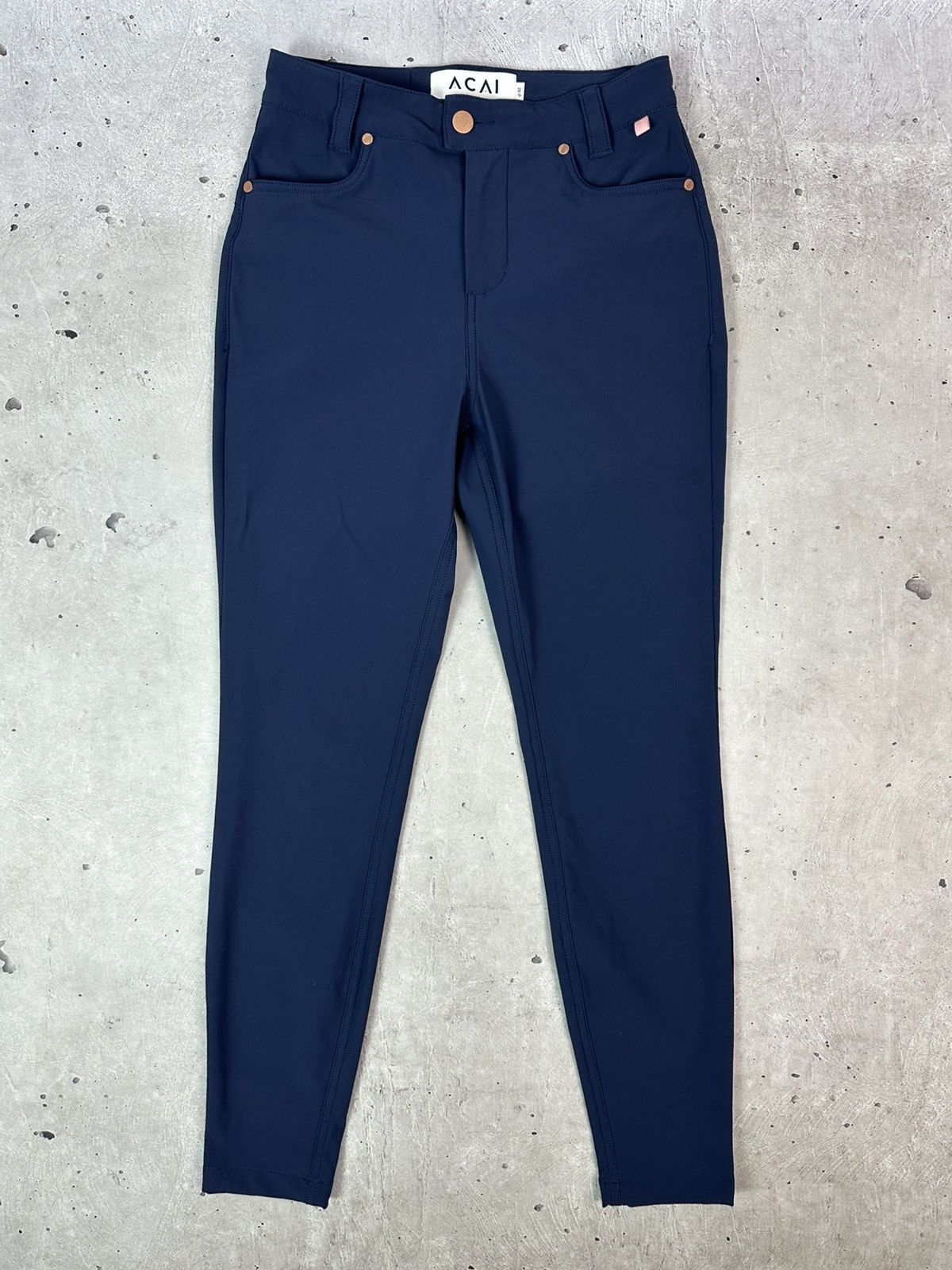 Other Acai Max Stretch Skinny Blue Women’s Outdoor Nylon Trousers Size 26" / US 2 / IT 38 - 2 Thumbnail