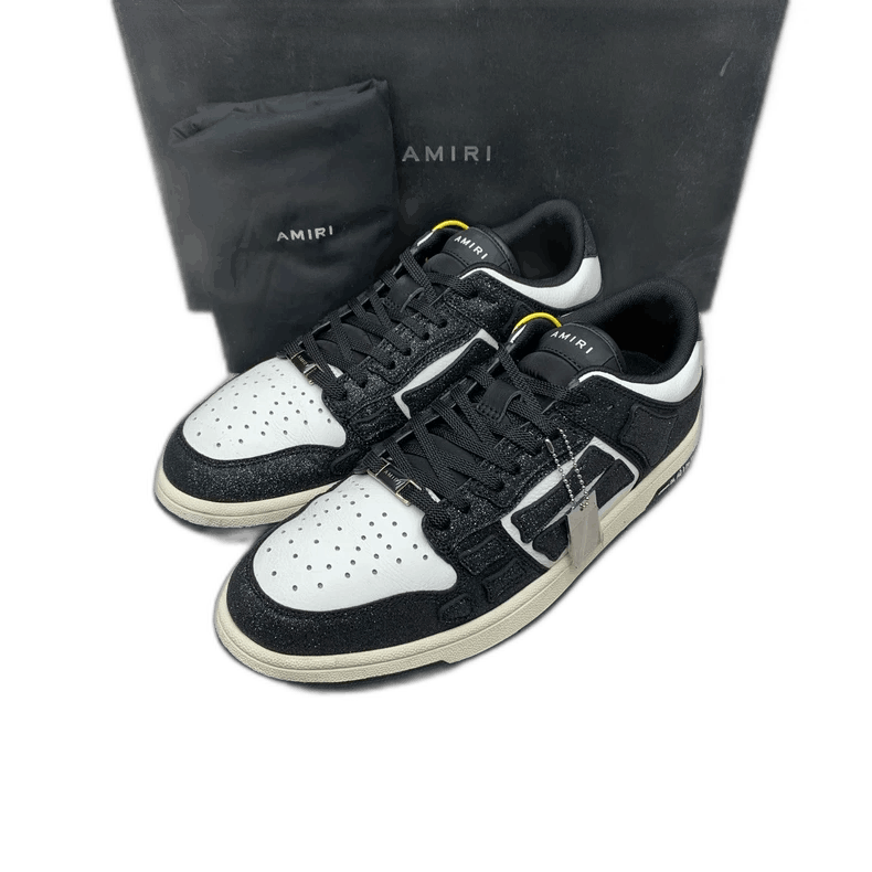 Amiri AMIRI Black and White Sparkling Sneakers Size 42 Size US 9 / EU 42 - 1 Thumbnail