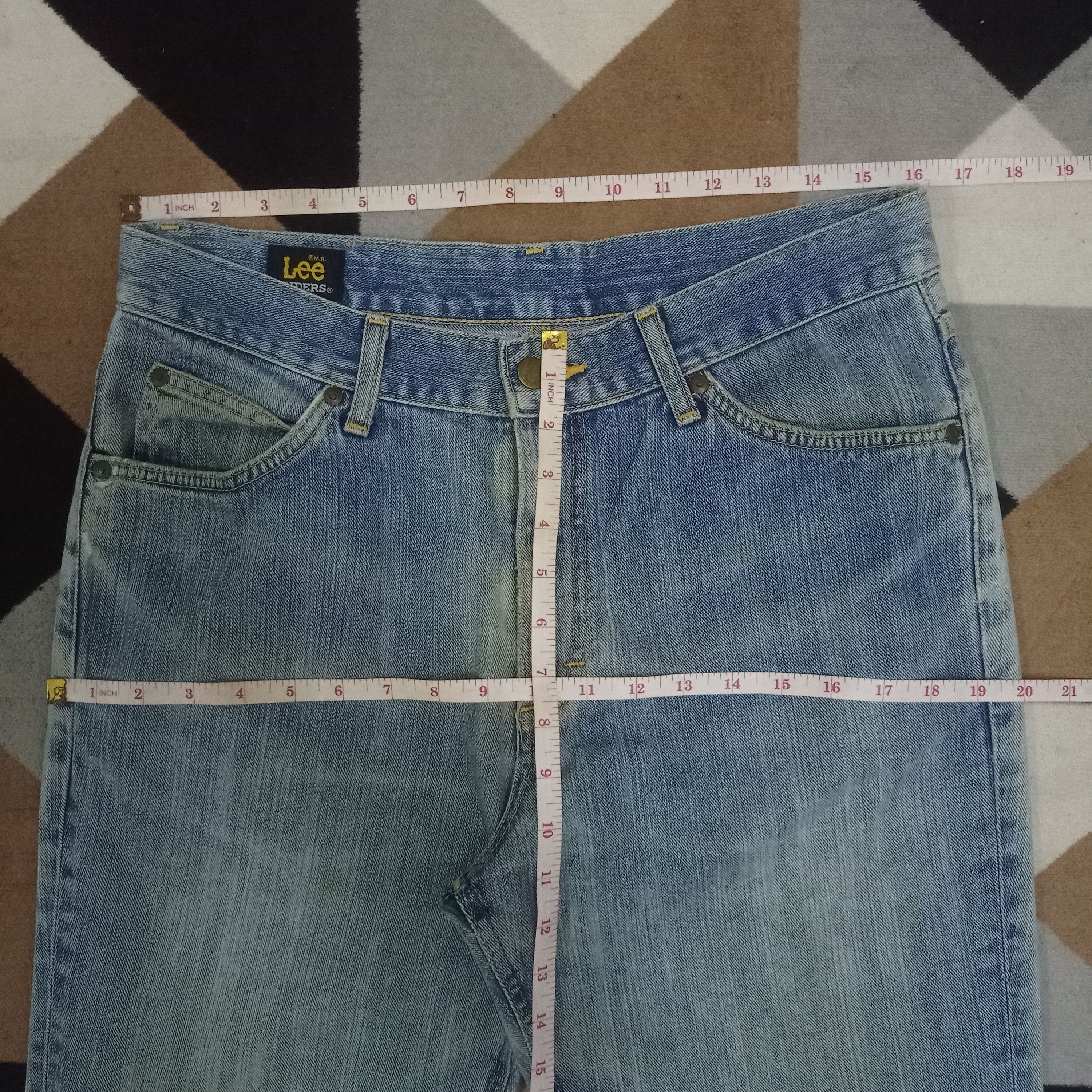 Lee Vintage Japanese Lee Riders Distressed Baggy Jeans Size US 32 / EU 48 - 10 Thumbnail