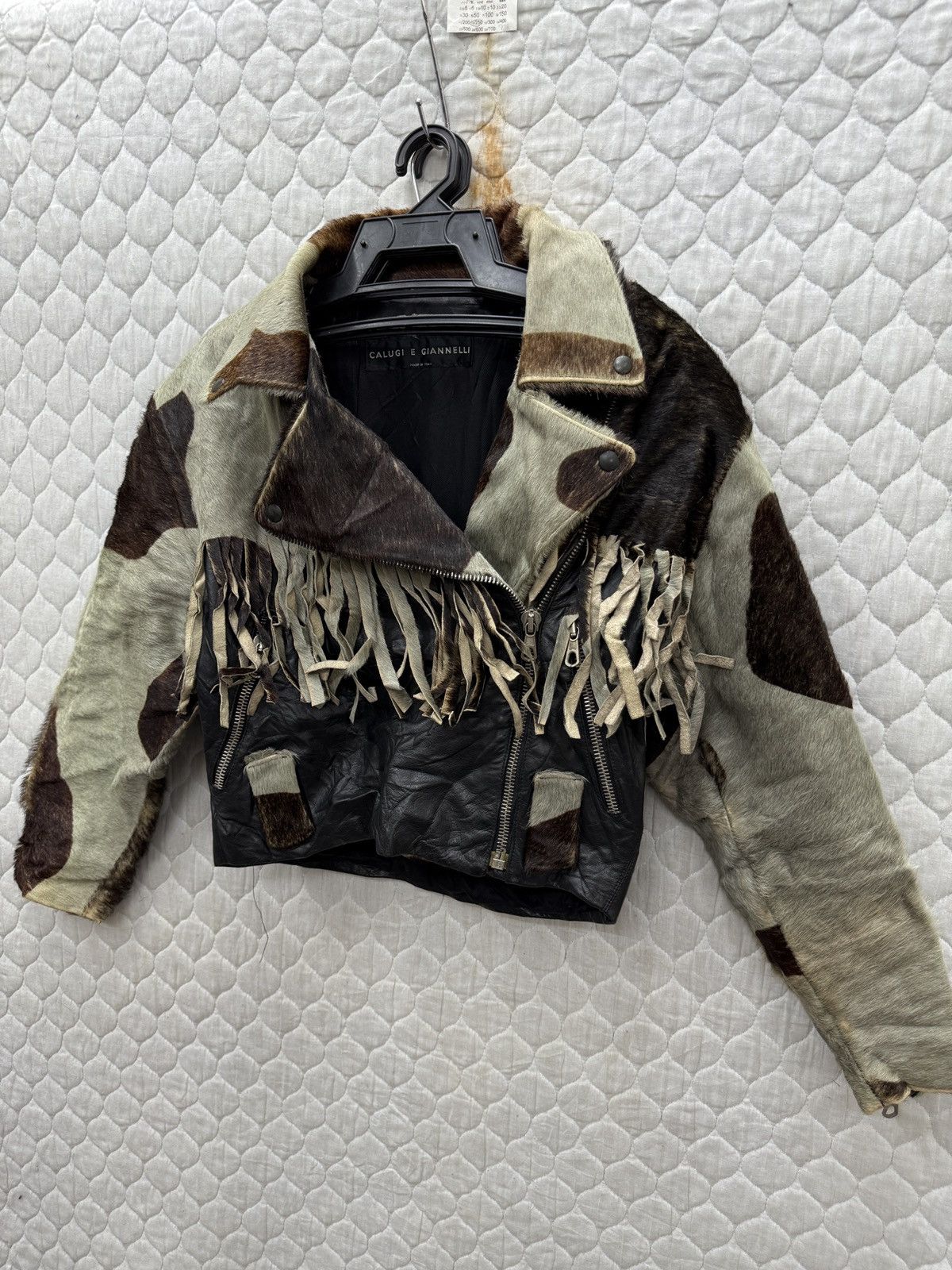 Calugi e Gianelli 🔥🔥🔥ARCHIVE CALUGI E GIANNELLI LEATHER JACKET Size M / US 6-8 / IT 42-44 - 5 Thumbnail
