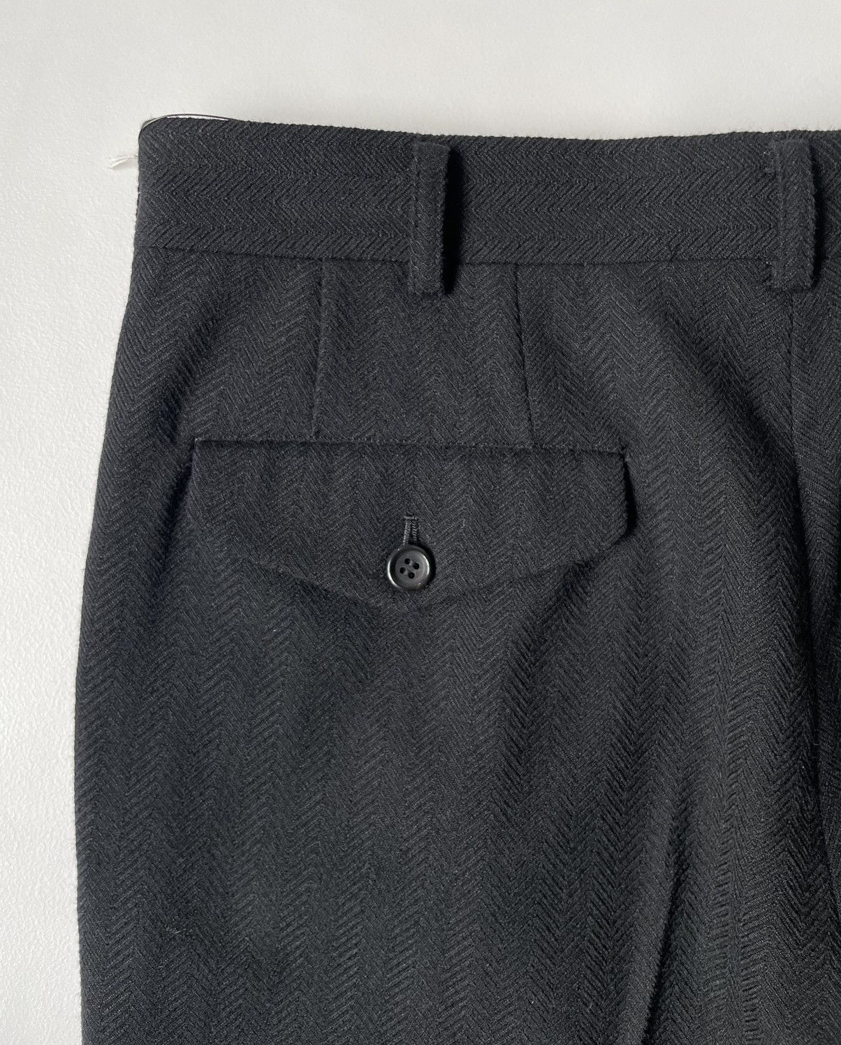 Comme des Garcons A/W 08 Herringbone Wool Trousers Size US 32 / EU 48 - 13 Thumbnail