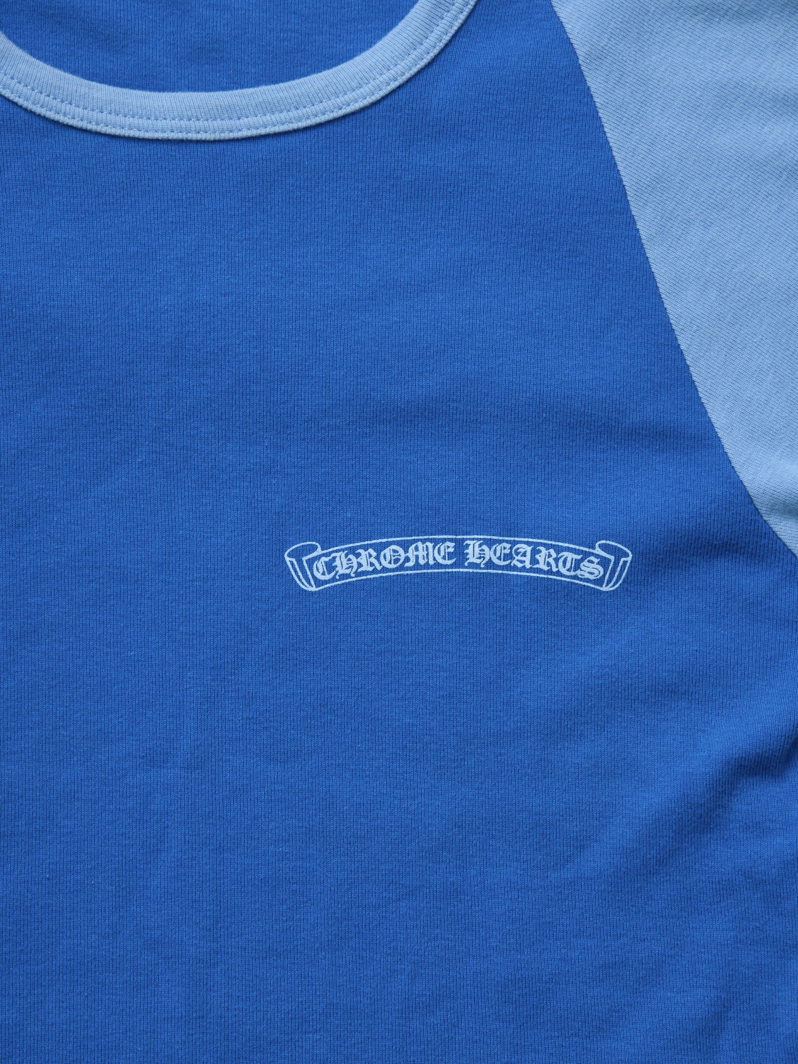 Chrome Hearts CHROME HEARTS Scroll T-shirt BLUE Size M / US 6-8 / IT 42-44 - 3 Thumbnail