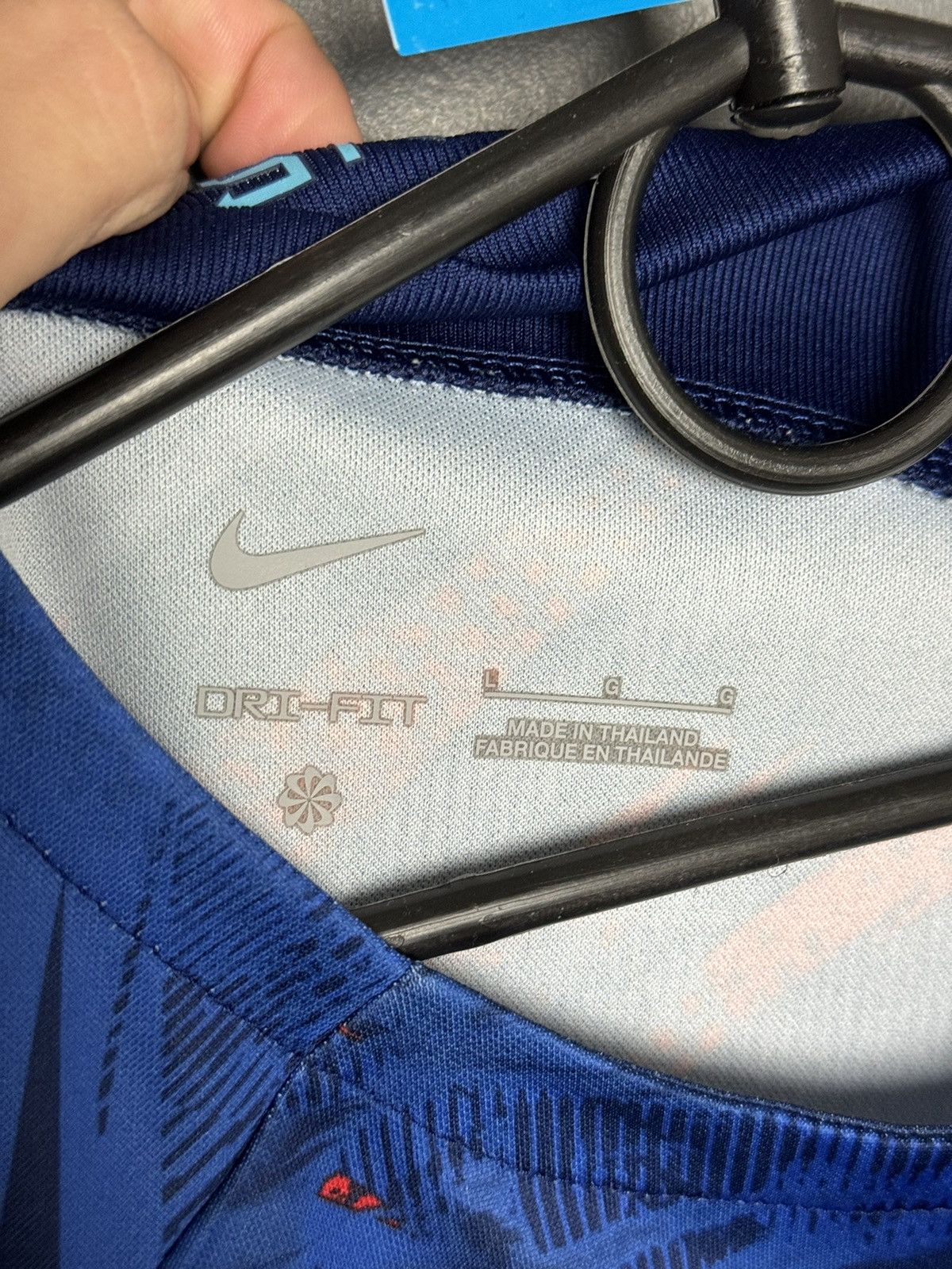Nike England National Team Training Football Soccer Jersey Shirt Size US L / EU 52-54 / 3 - 5 Thumbnail