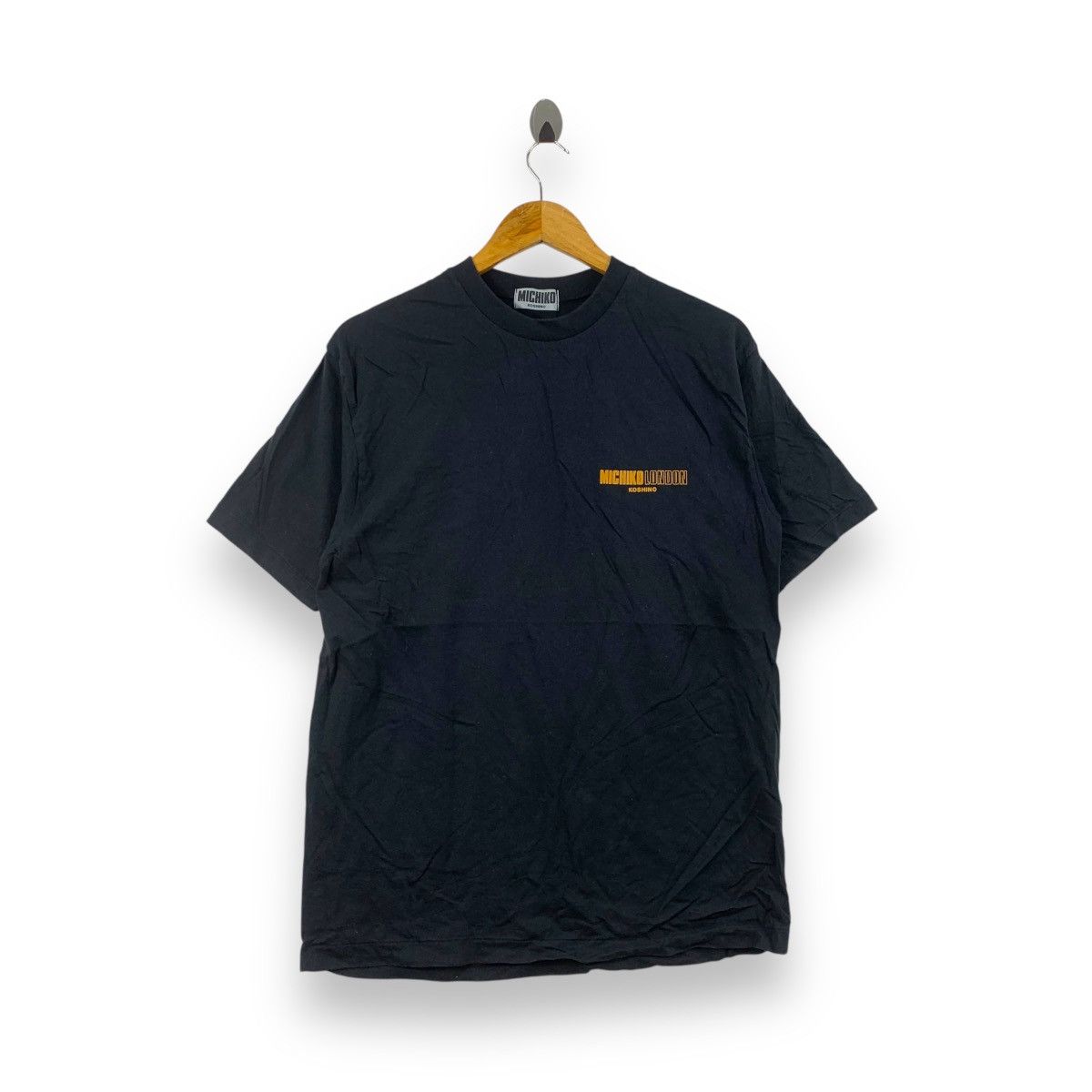 Japanese Brand Vintage MICHIKO LONDON KOSHINO Collection Tee Shirt Size L / US 10 / IT 46 - 1 Thumbnail