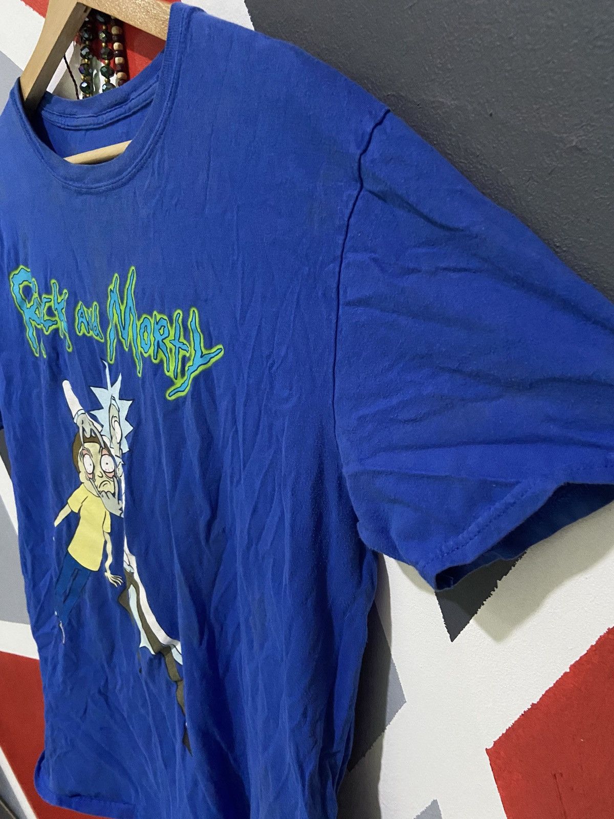 Cartoon Network Rick and Morty Adult Swim Cartoon Character Tee T-Shirt Used Size US L / EU 52-54 / 3 - 3 Thumbnail