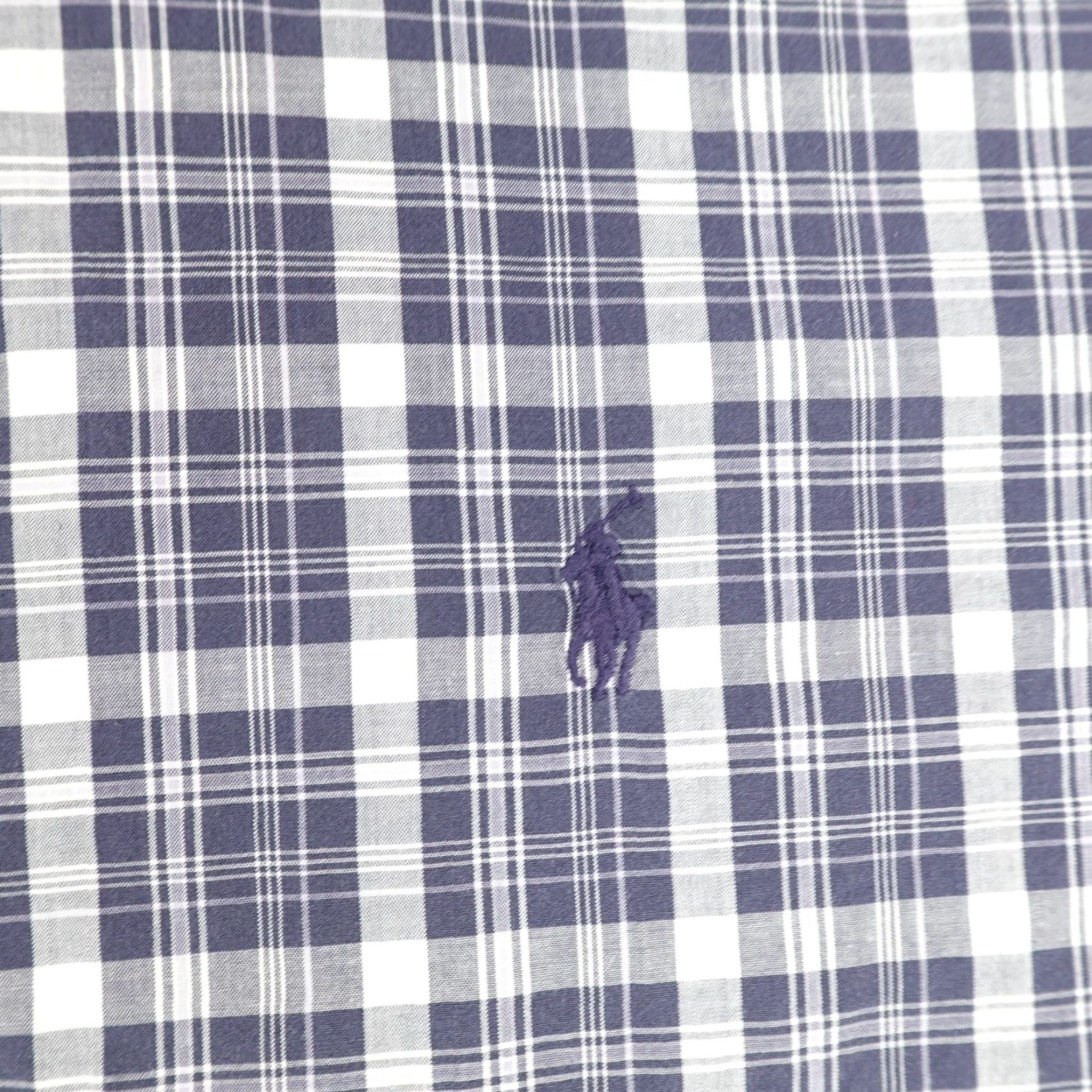Ralph Lauren VINTAGE Ralph Lauren Shirt Mens L Blue Plaid Blake Pony Logo Button Up Size US L / EU 52-54 / 3 - 3 Thumbnail