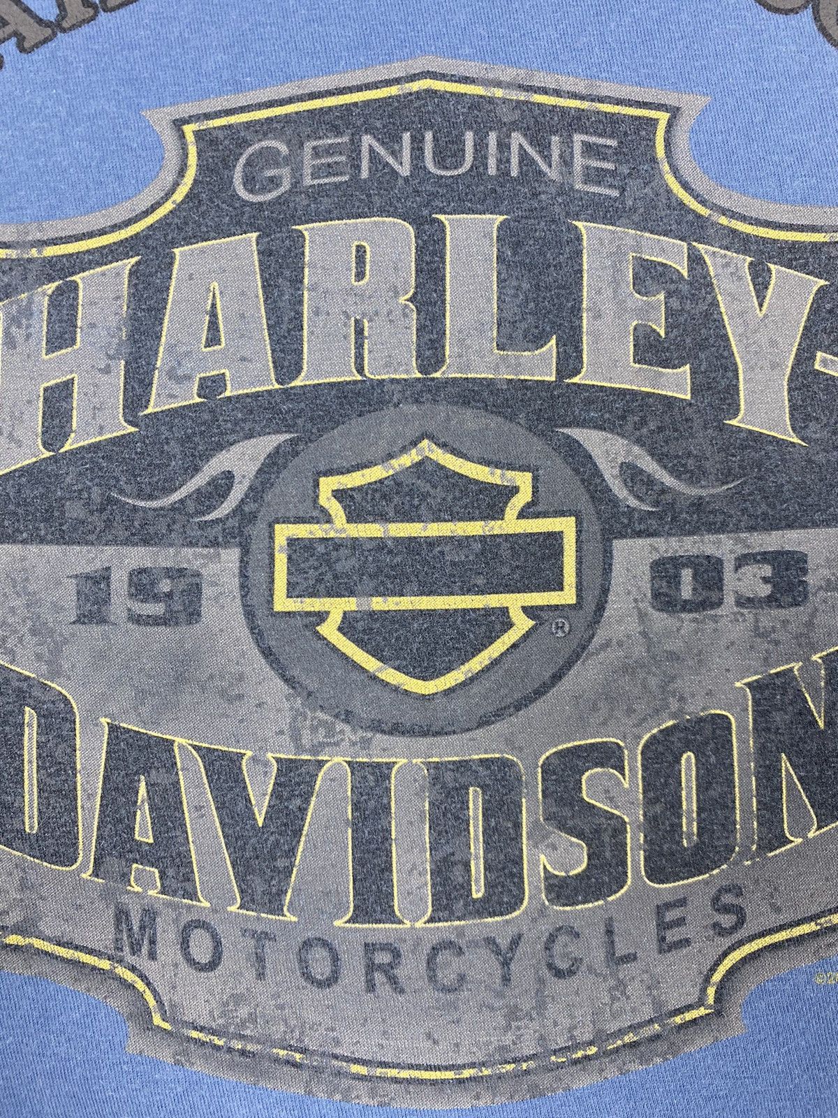 Harley Davidson × Vintage Vintage Harley Davidson 2005 Biker Tee T Shirt Size US XXL / EU 58 / 5 - 17 Thumbnail