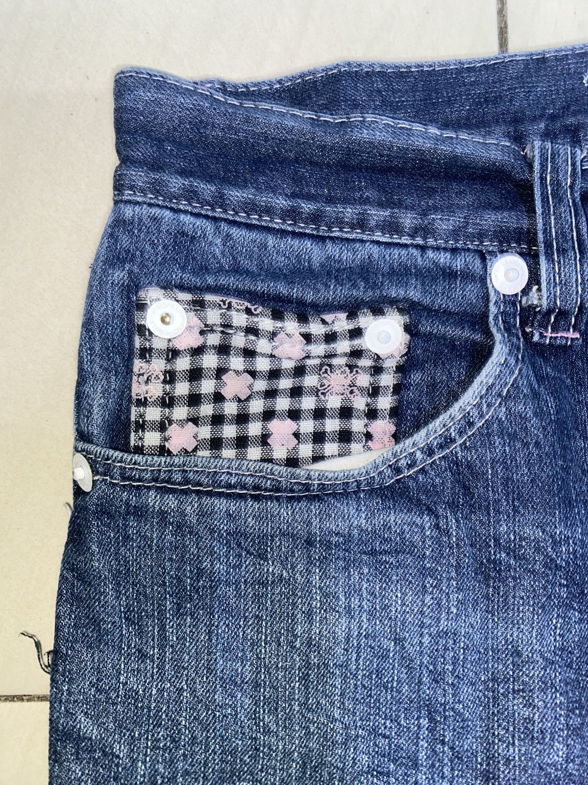 Japanese Brand Vintage One Piece Tony Chopper Evisu Style Jeans Size US 32 / EU 48 - 4 Thumbnail