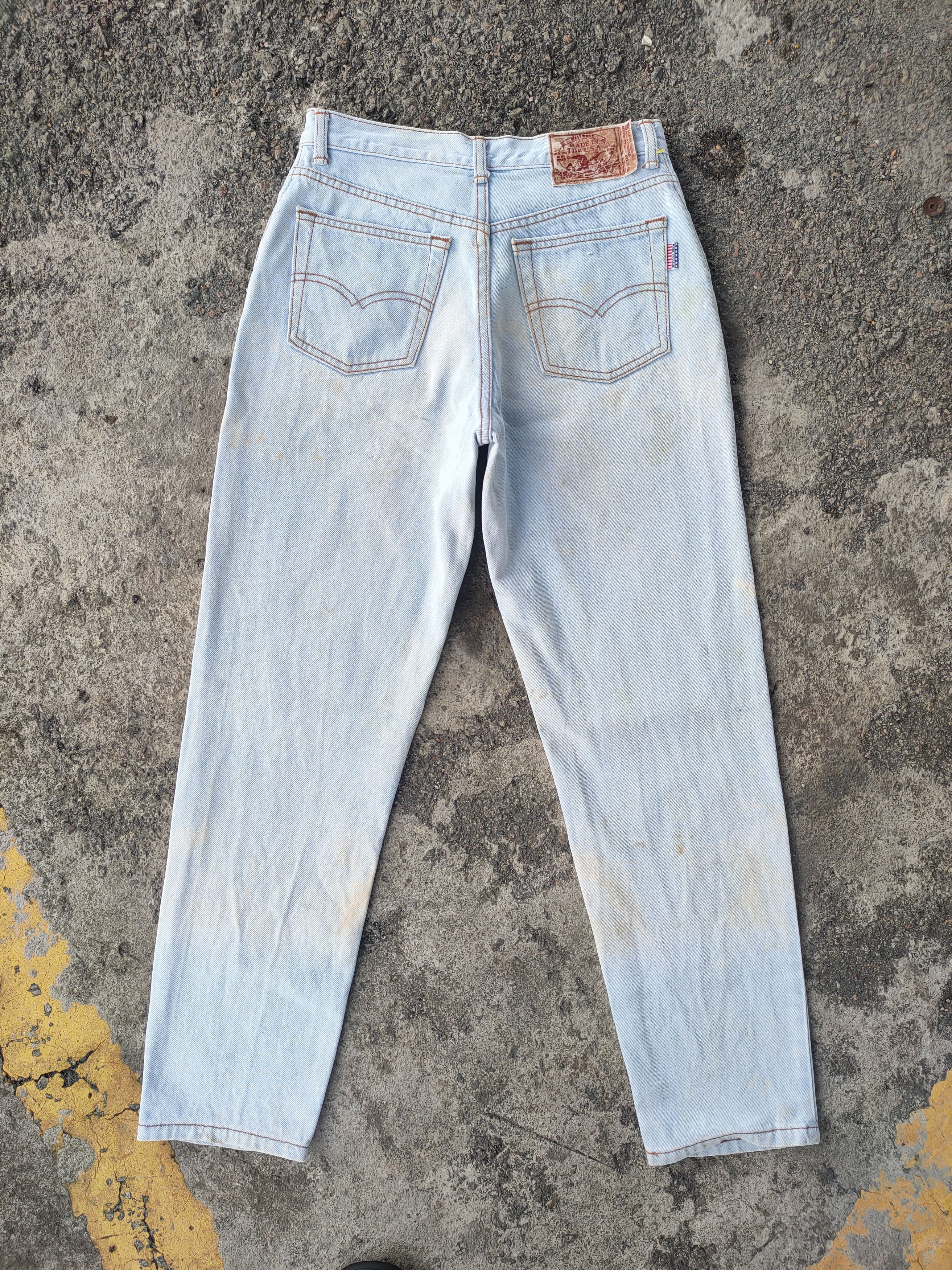 Jean VINTAGE WESTWOOD USA RUSTY FADED JEANS DENIM PANTS Size US 28 / EU 44 - 1 Thumbnail