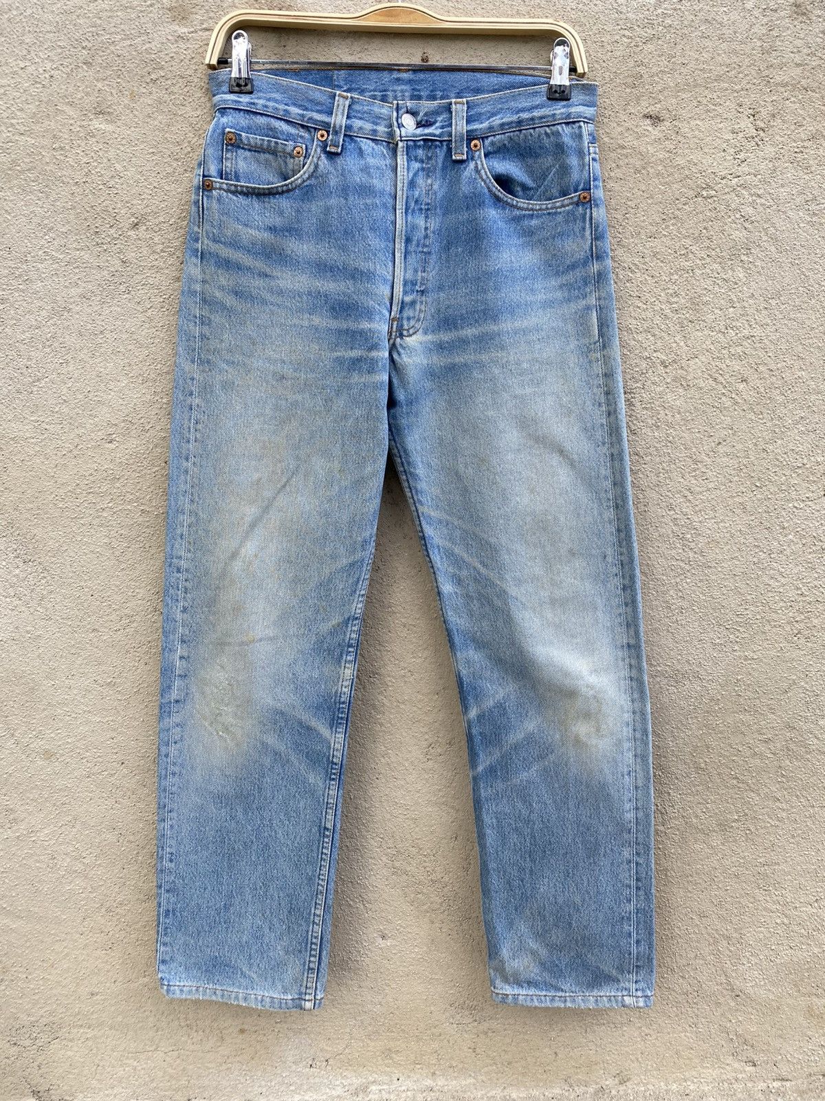 Levi's × Levi's Vintage Clothing × Vintage W30x28.5 Vintage levi's 501 made in USA Size US 30 / EU 46 - 1 Thumbnail