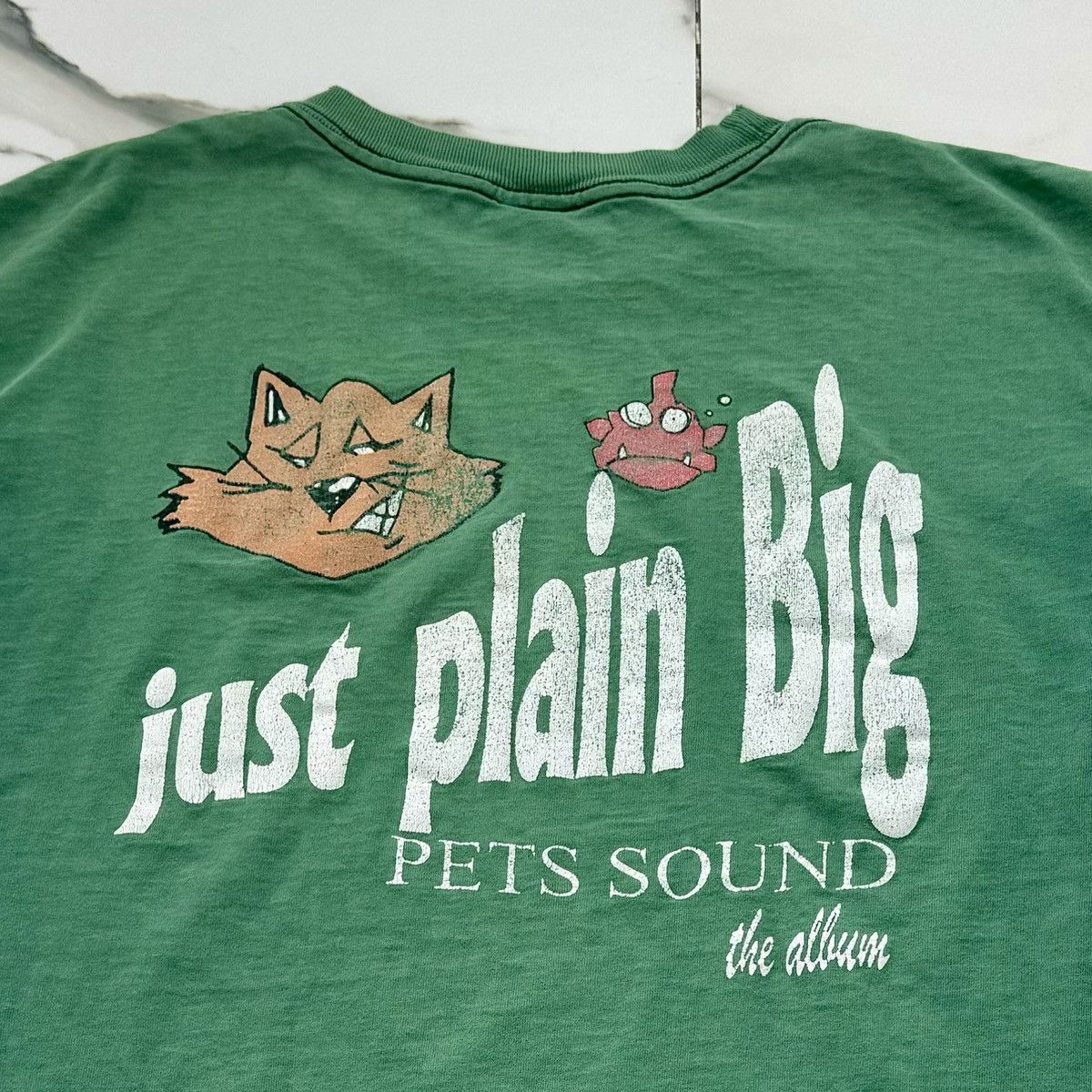 Band Tees VINTAGE JUST PLAIN BIG BAND TEE! Size US L / EU 52-54 / 3 - 6 Thumbnail