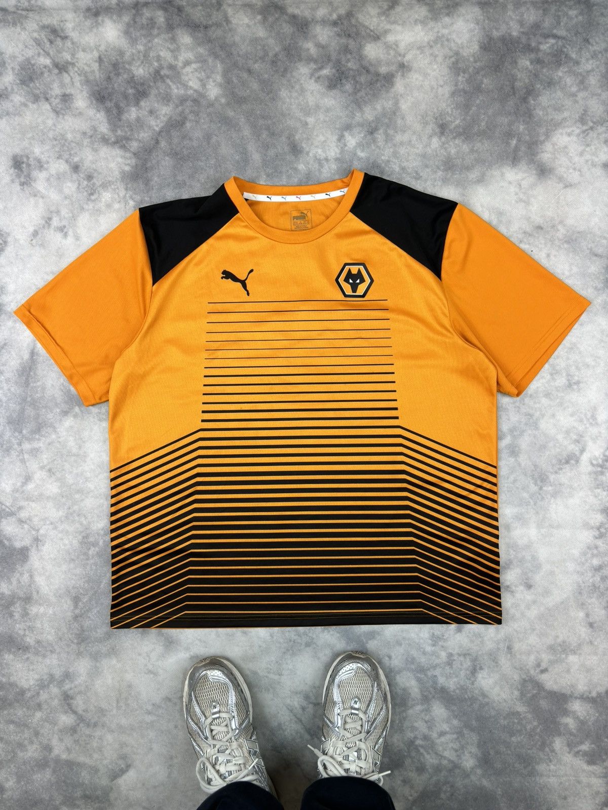 Adidas × Vintage Puma Wolverhampton Wolves 6 Lee Shirt Soccer Jersey Football Size US XXL / EU 58 / 5 - 1 Thumbnail