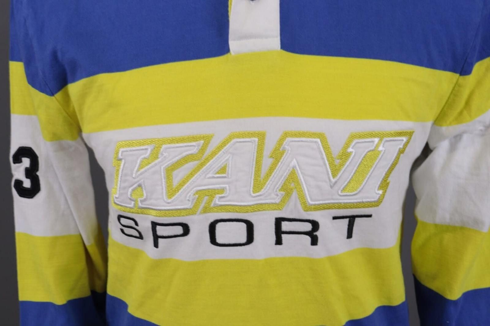 Karl Kani Karl Kani Sport Multicolor Striped Big Polo Shirt Size S Size US S / EU 44-46 / 1 - 3 Thumbnail