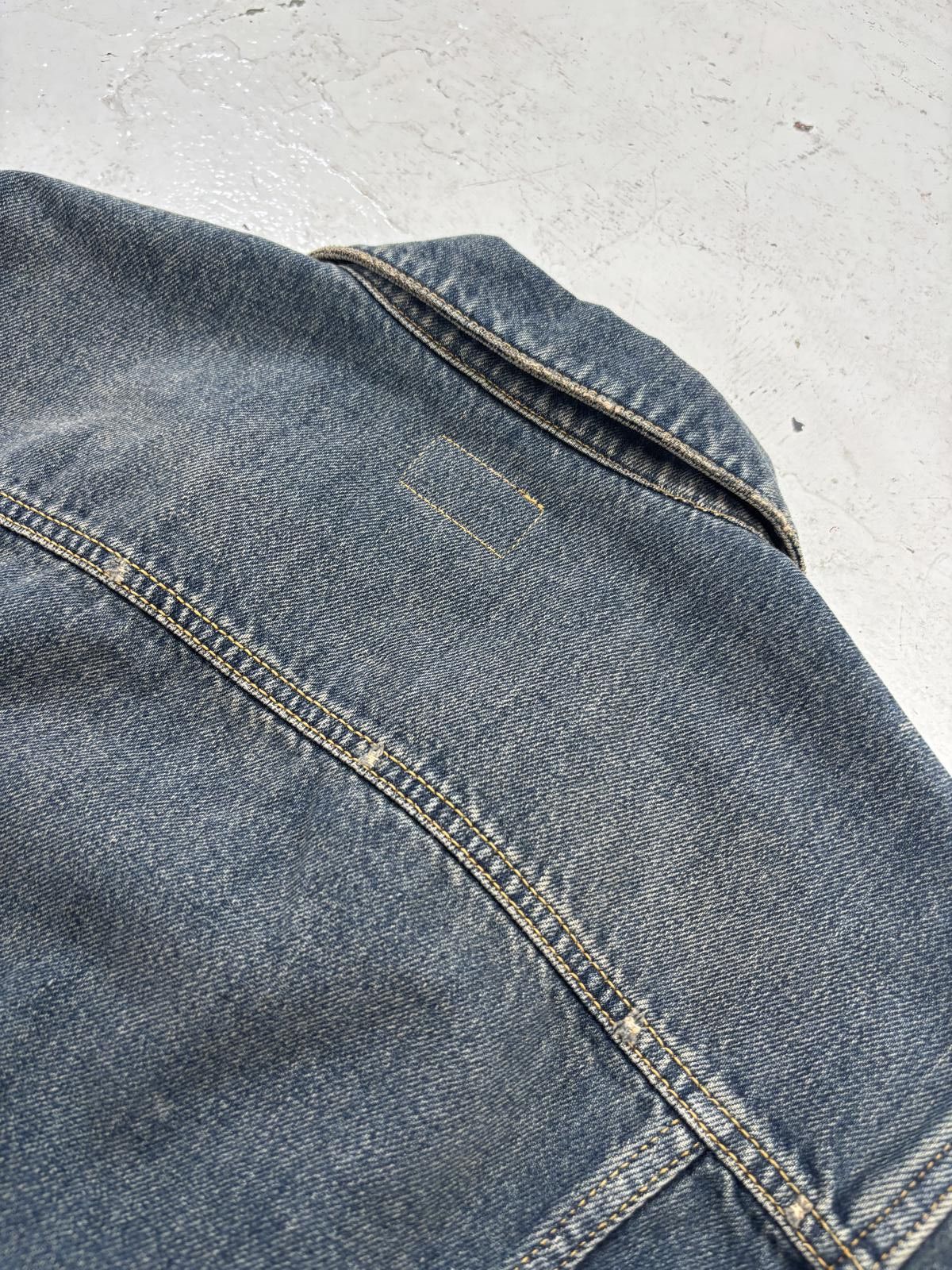 Saint Laurent Paris Saint Laurent Paris rust Denim Jacket Size US S / EU 44-46 / 1 - 4 Thumbnail