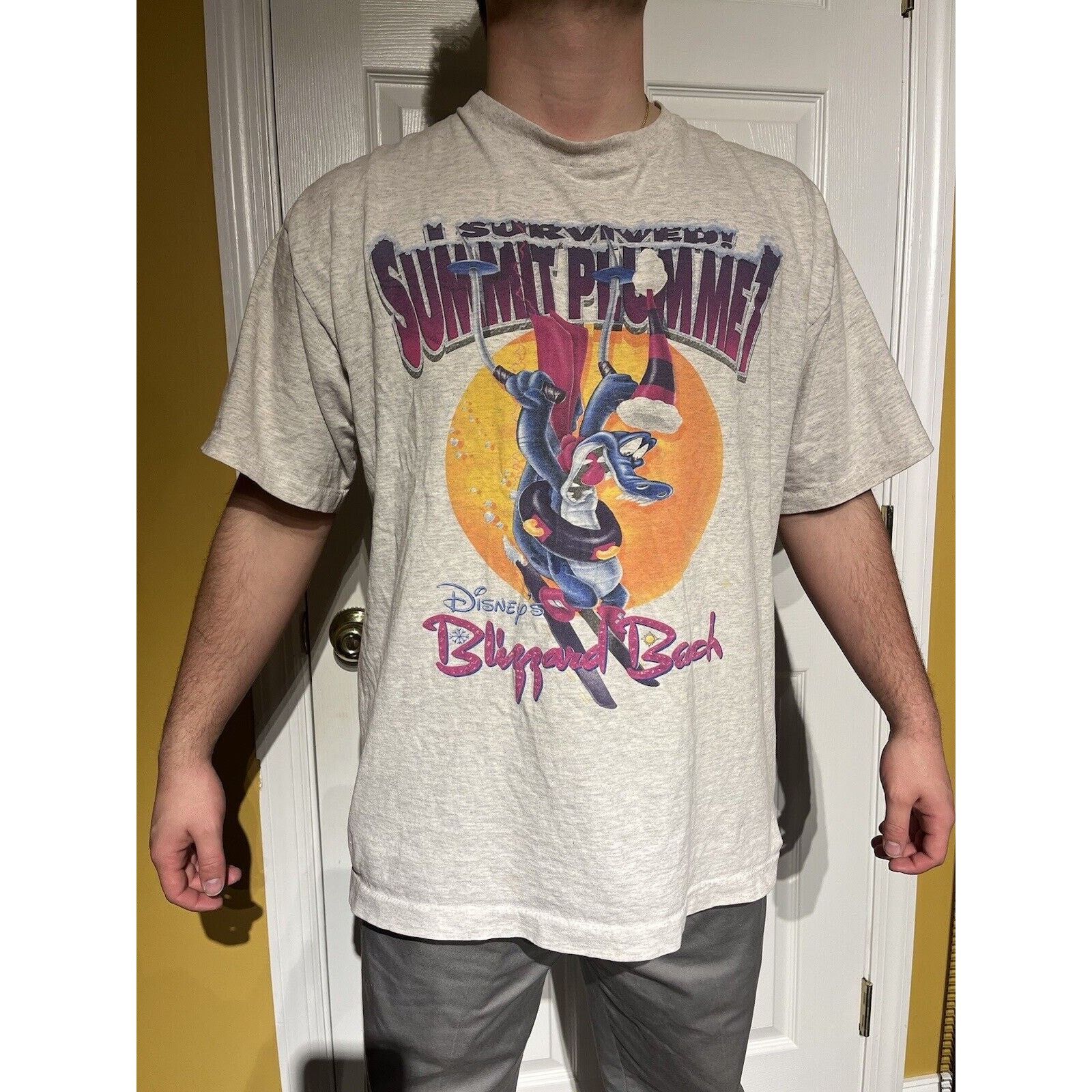 Disney Vintage 90s Disney Summit Plummet Blizzard Beach Shirt Large Size US L / EU 52-54 / 3 - 1 Thumbnail