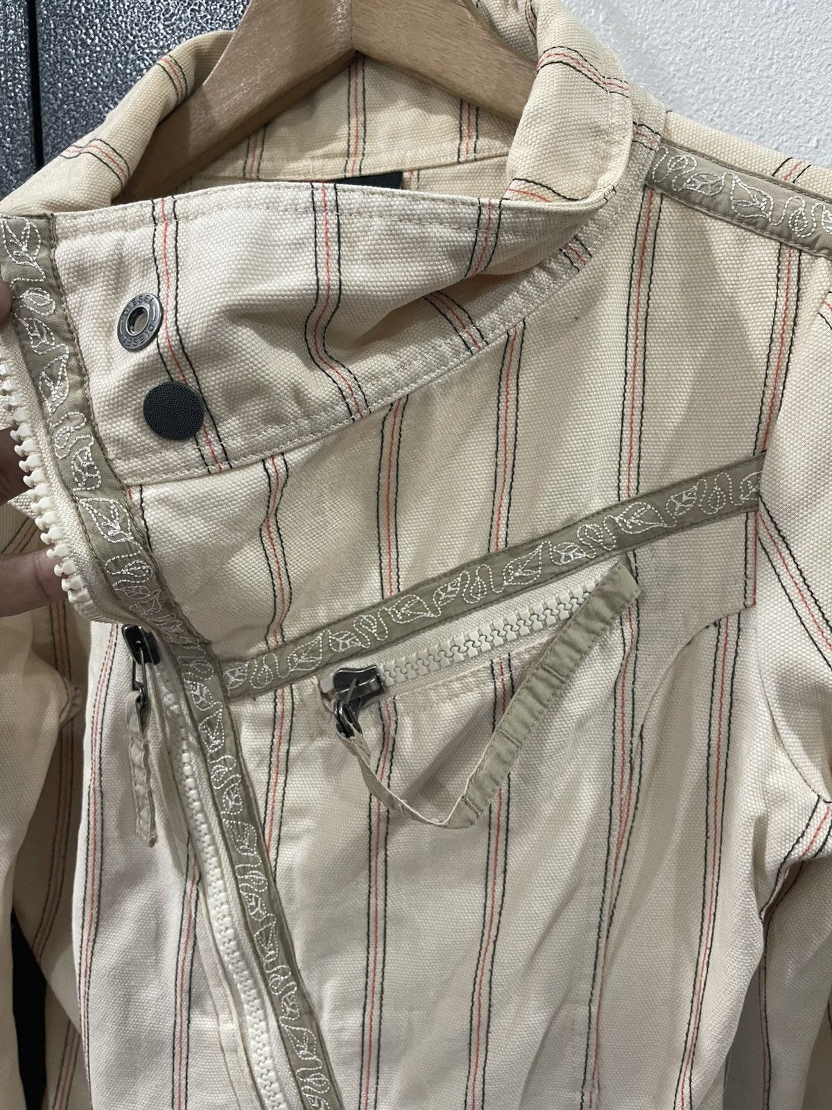Diesel Diesel Asymmetrical Zip Jacket Size XS / US 0-2 / IT 36-38 - 10 Thumbnail