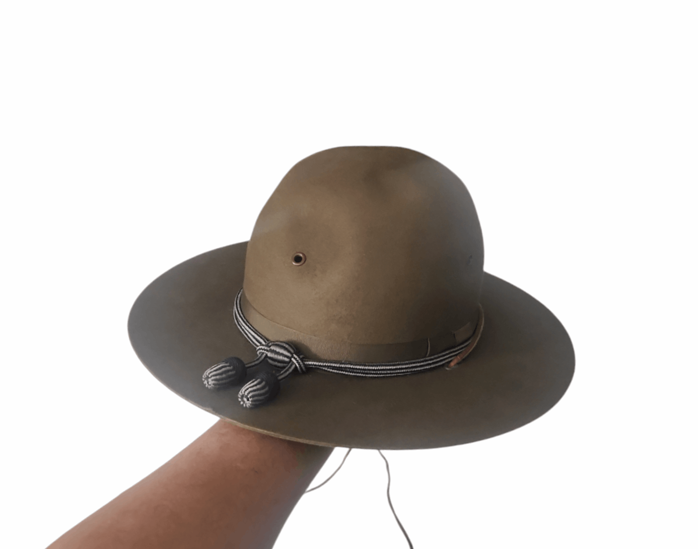 Stetson × Vintage WWII True Vintage Stetson Lt. Colonel Officer Campaign Hat Size ONE SIZE - 1 Thumbnail