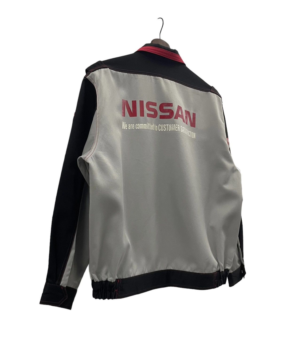 Honda × Nissan Vintage Nissan Bomber Work Jacket Size US M / EU 48-50 / 2 - 2 Thumbnail
