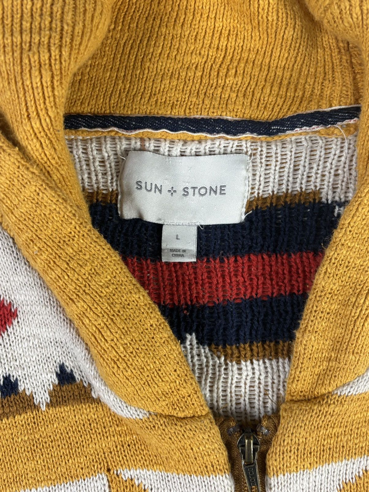 Other Aztec Sun + Stone Zip Up | $30 Size US L / EU 52-54 / 3 - 3 Thumbnail