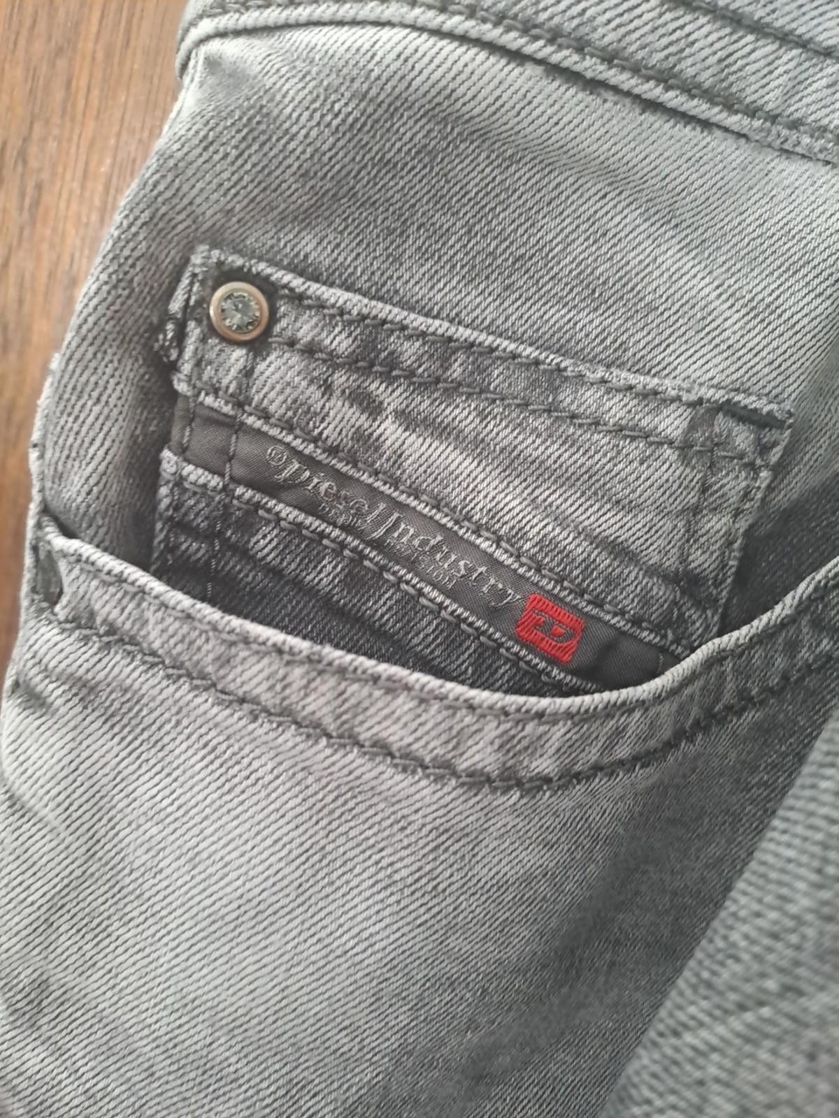Diesel Diesel Thavar Dna Grey Jeans Mens Size 34/34 Distressed Slim Size US 34 / EU 50 - 6 Thumbnail