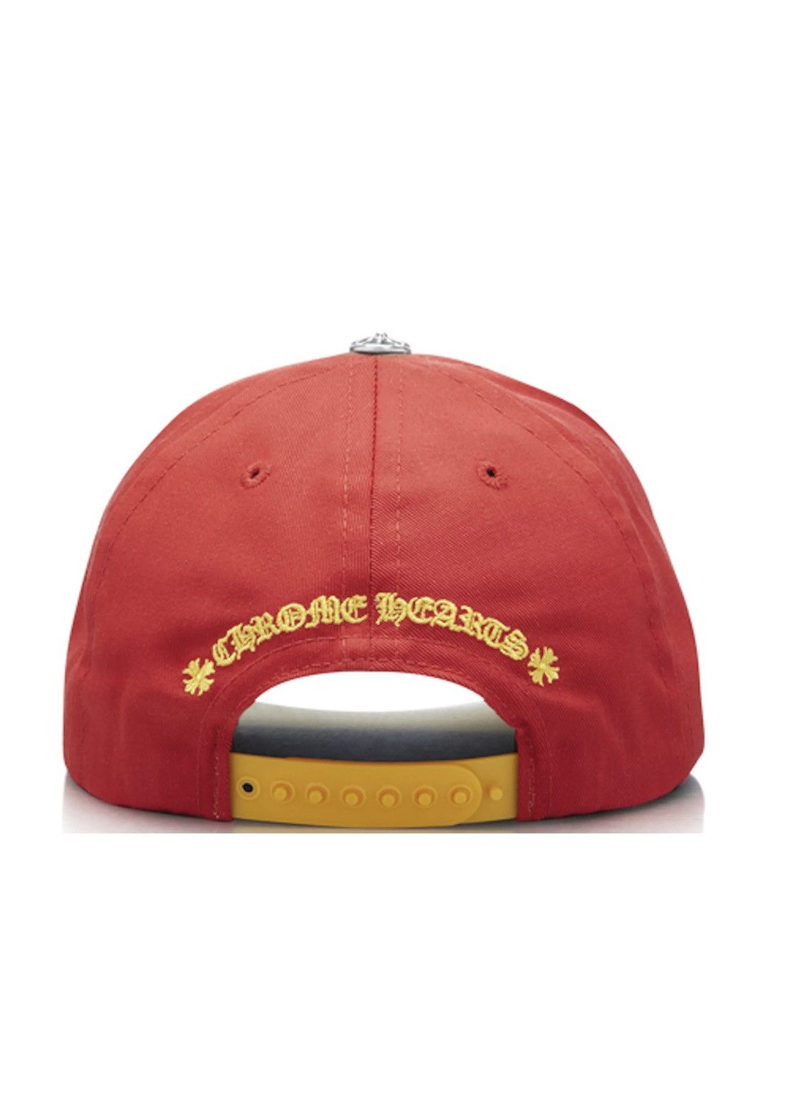 Chrome Hearts Chrome Hearts CH Baseball Hat Red/Yellow Size ONE SIZE - 2 Thumbnail