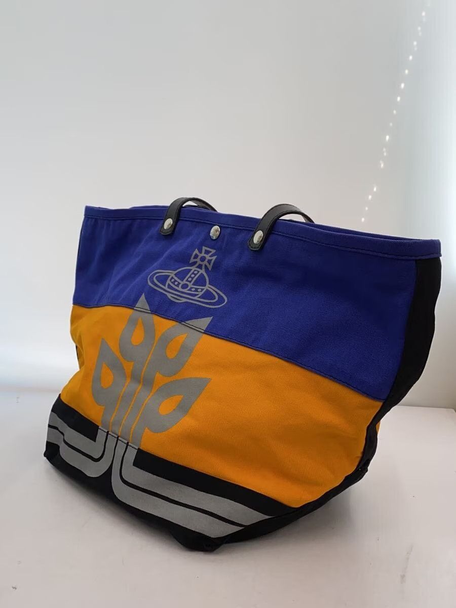 Vivienne Westwood Panel Orb Canvas Tote Bag Size ONE SIZE - 2 Thumbnail
