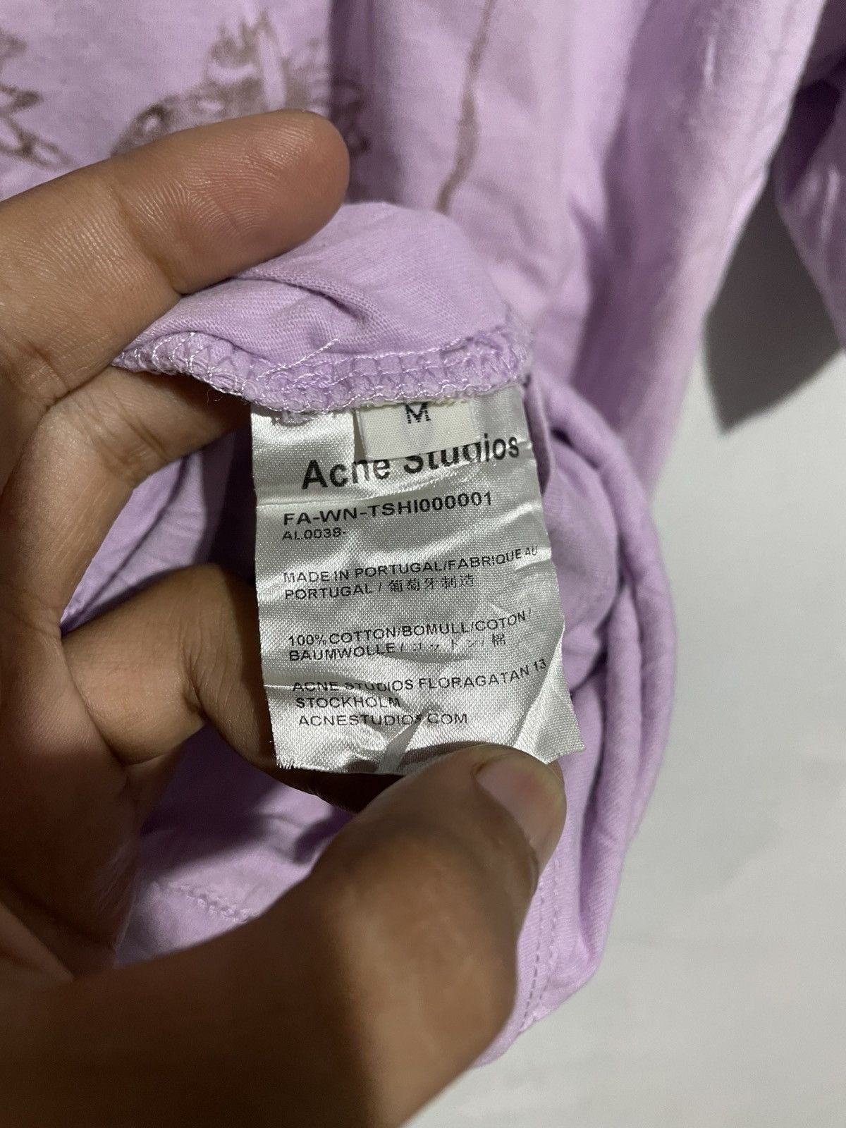 Acne Studios SS 19 Acne Studios Watermelon Size US M / EU 48-50 / 2 - 7 Thumbnail