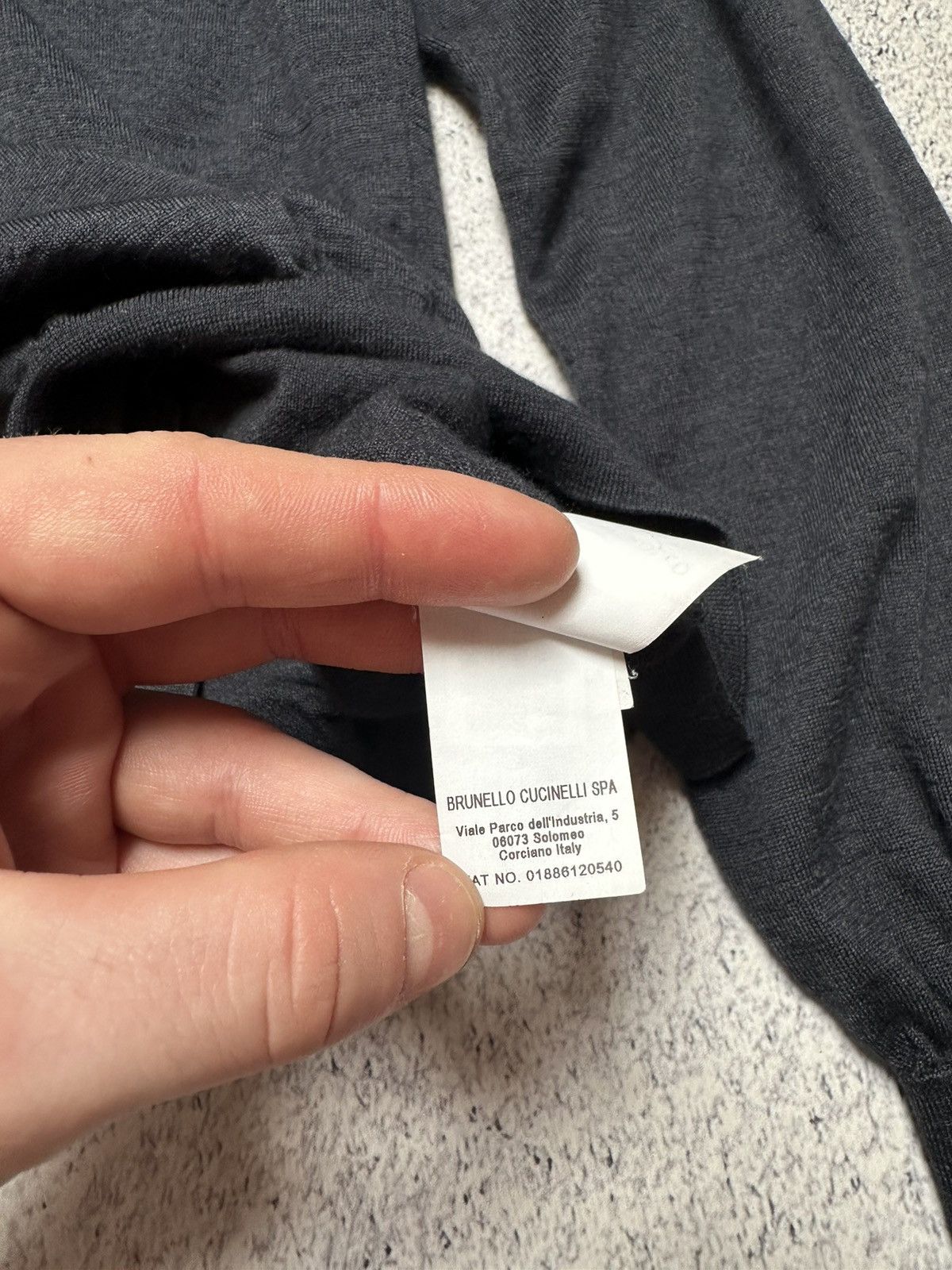 Brunello Cucinelli $1020 Brunello Cucinelli Cashmere/Silk V-Neck Sweater Jumper Size XS / US 0-2 / IT 36-38 - 9 Thumbnail