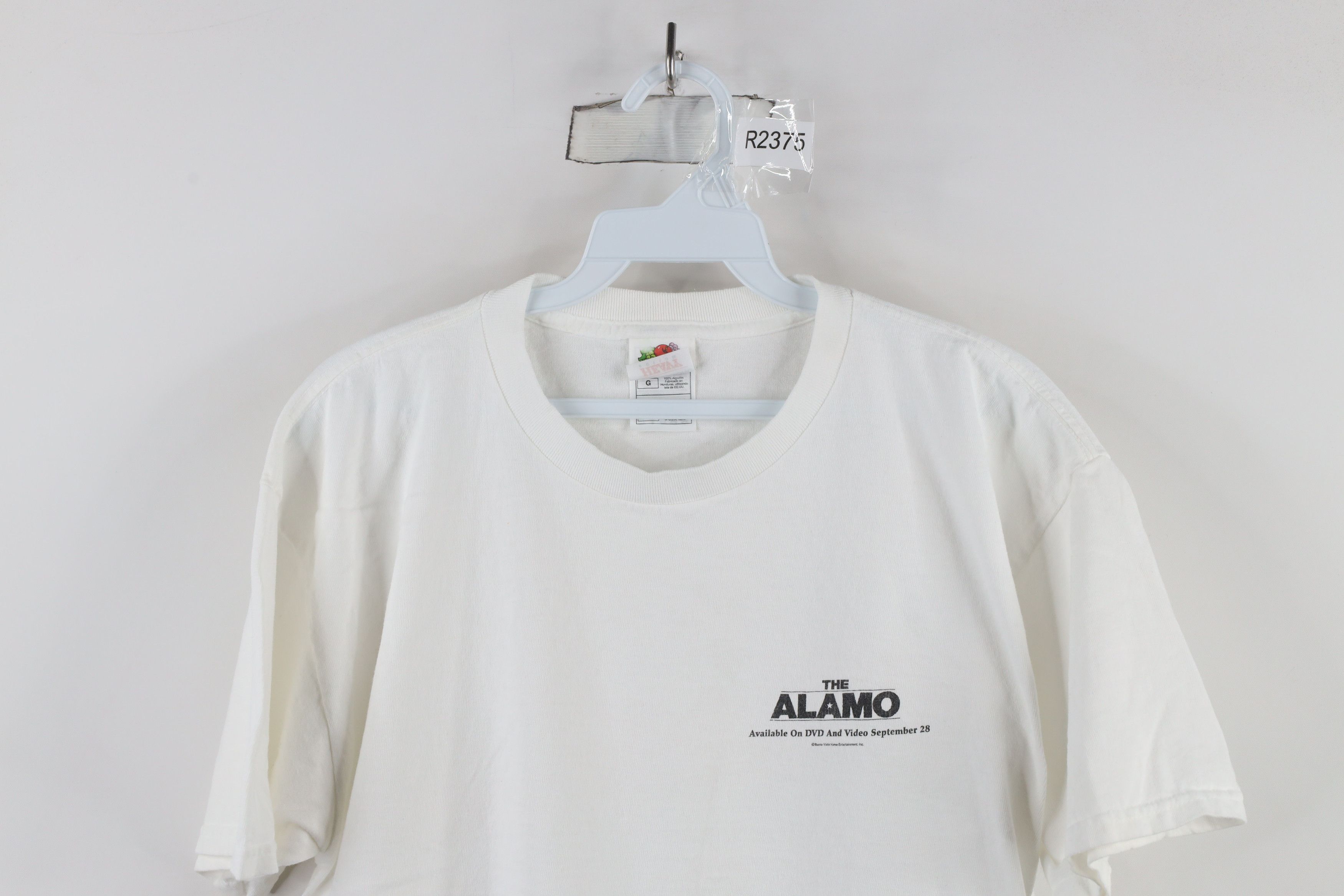 Vintage Vintage Y2K 2004 The Alamo Movie Short Sleeve T-Shirt White Size US L / EU 52-54 / 3 - 2 Thumbnail