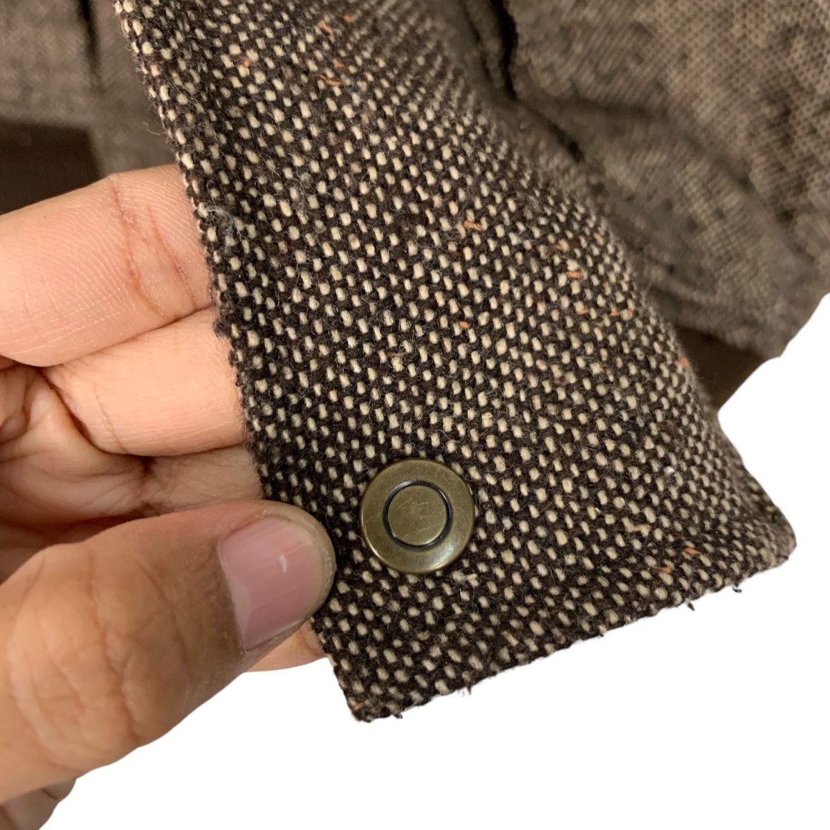 Japanese Brand HERE'S STREET Long Sleeve Brown Blouson Jacket #2702-C121 Size US M / EU 48-50 / 2 - 14 Thumbnail
