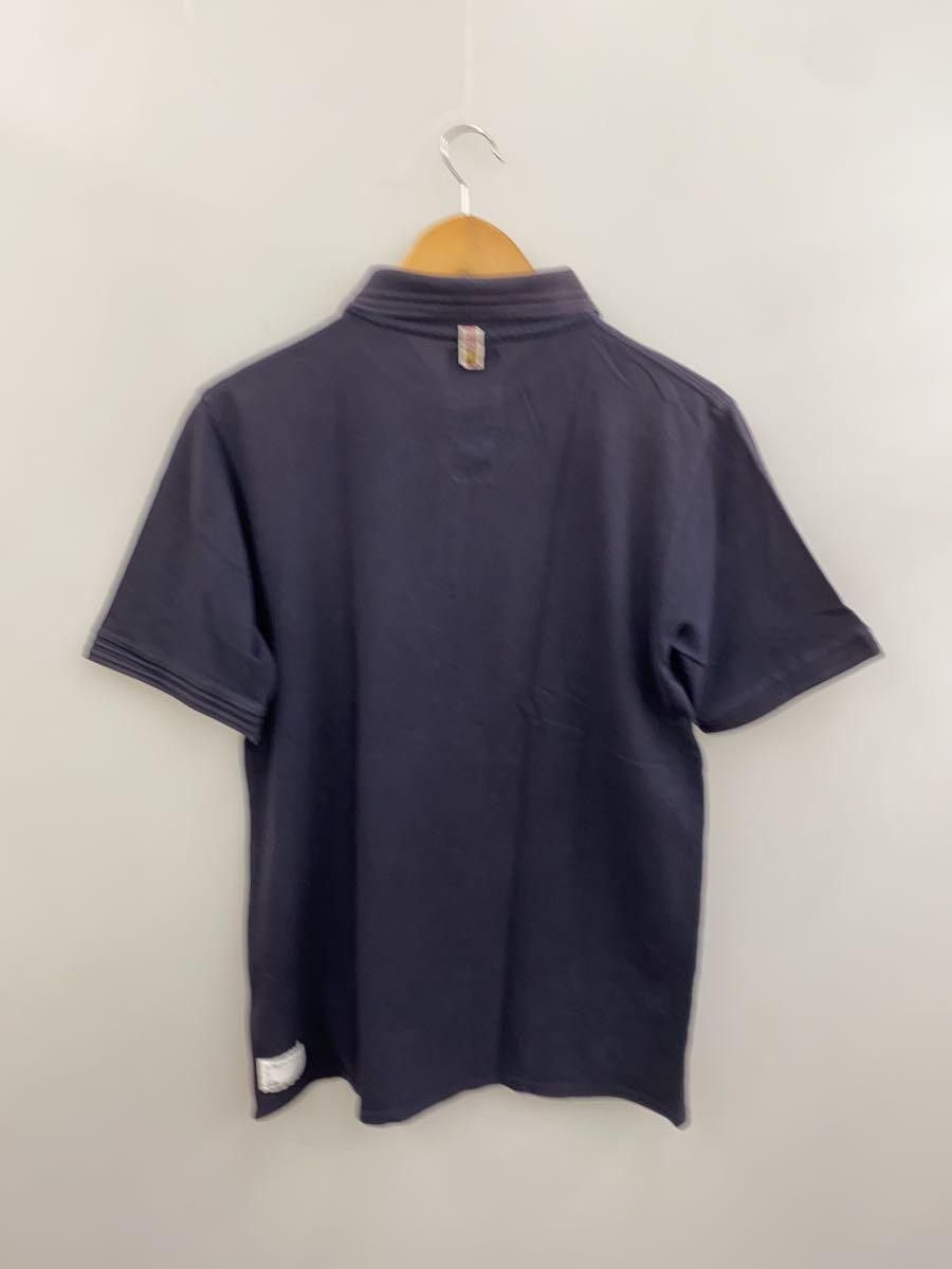Visvim Visvim Luxsic Cotton Polo Shirt Navy Plain Size US M / EU 48-50 / 2 - 2 Thumbnail