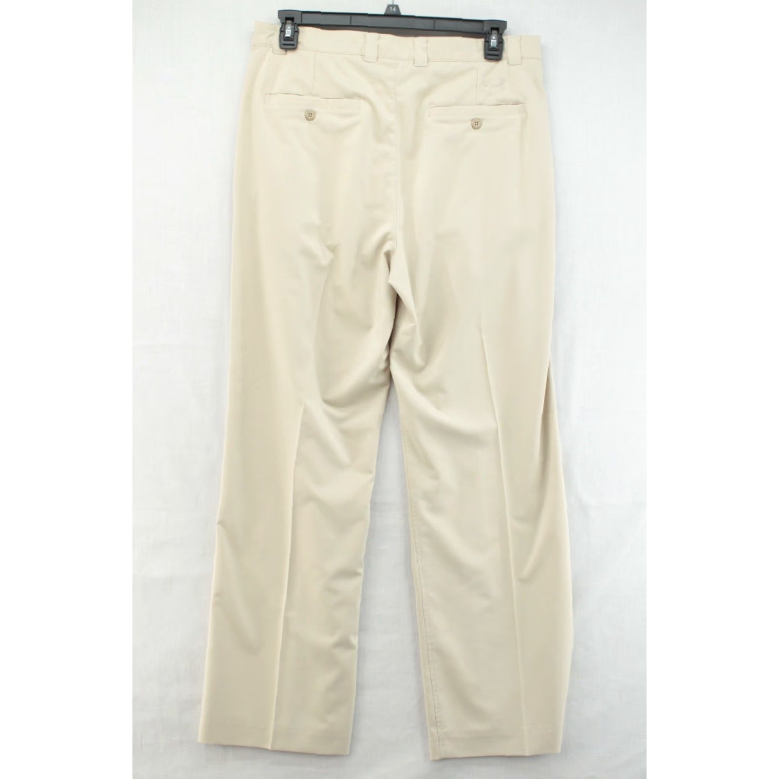 Under Armour Under Armour Pants Men 36X32 Beige Golf Performance Moisture Wicking Preppy Khakis Pockets Regular Inseam 32 Mens Size US 36 / EU 52 - 4 Thumbnail