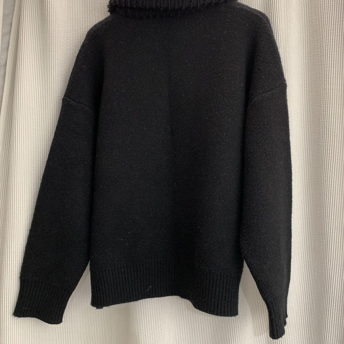 WE11DONE We11done square logo Pile knit jumper sweater Size US L / EU 52-54 / 3 - 5 Thumbnail