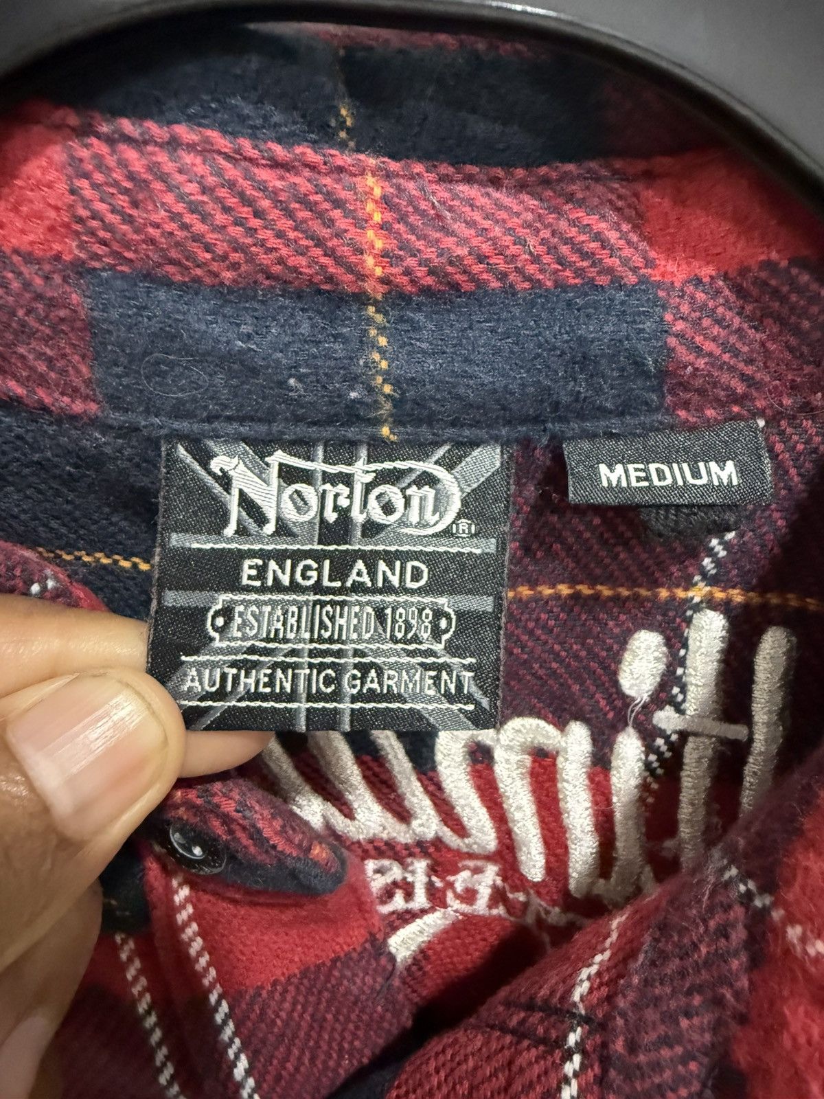 Norton Norton Motorcycle An Ultimate Machine Embroidery Shirt Size US M / EU 48-50 / 2 - 7 Thumbnail