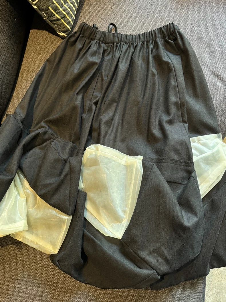 Comme des Garcons Comme Des Garcons size S Black skirt Size 23" - 2 Thumbnail