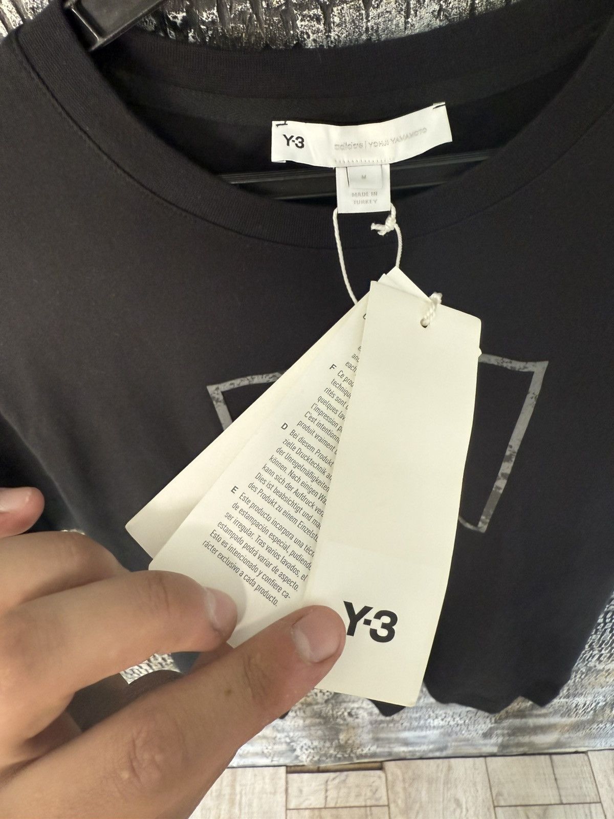 Yohji Yamamoto Adidas Yohji Yamamoto Y3 T- shirts Size US M / EU 48-50 / 2 - 15 Thumbnail