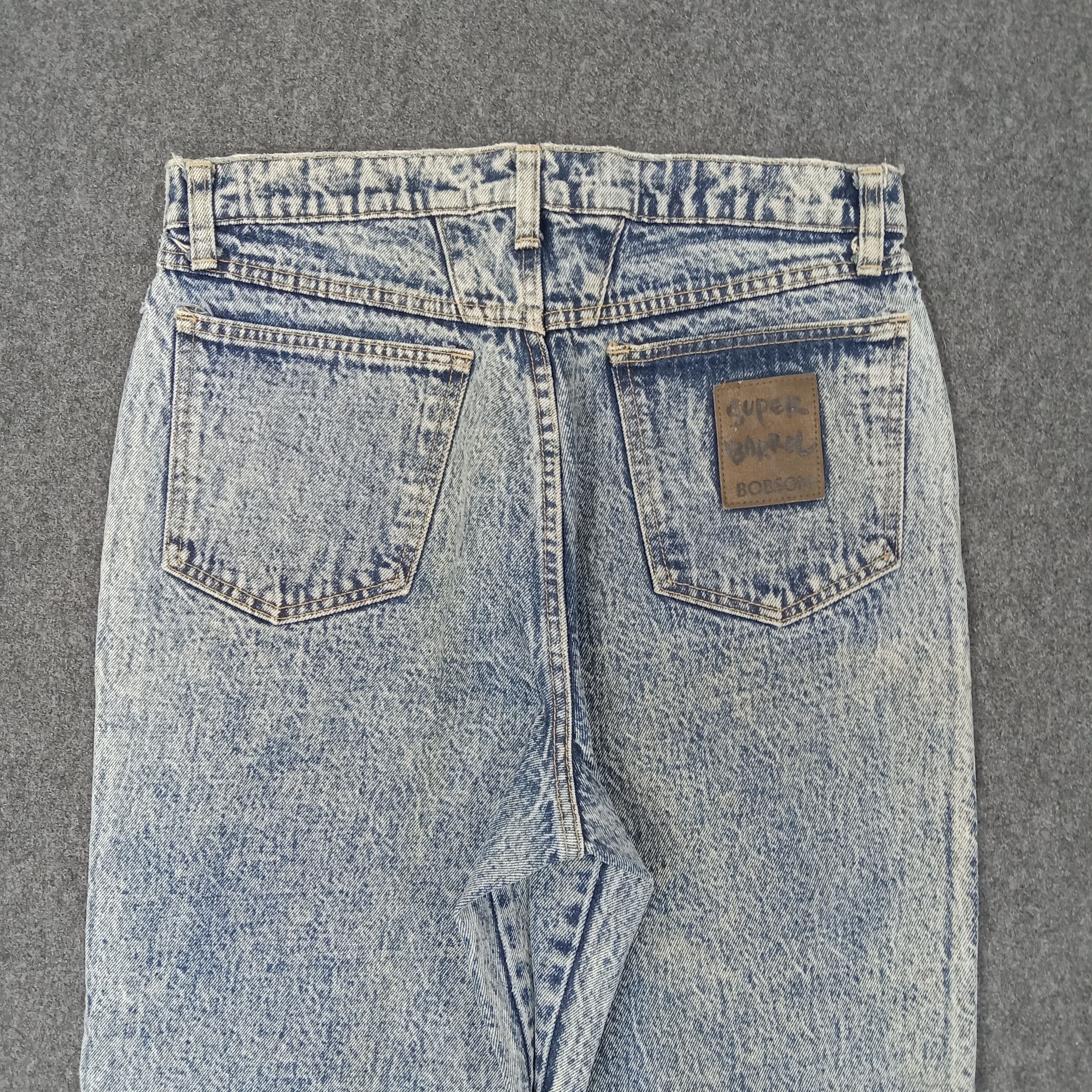 Vintage BOBSON Super Barrel World Wide American Denim Jeans C228N5 Size US 30 / EU 46 - 7 Thumbnail