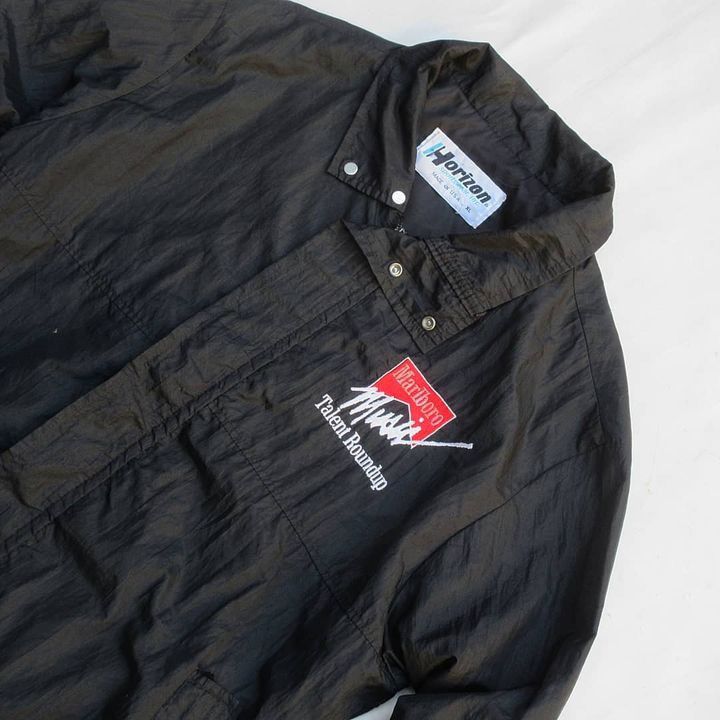 Marlboro × Vintage Marlboro Music Roundup 80s Tag Horizon Material Cotton Size US L / EU 52-54 / 3 - 4 Thumbnail