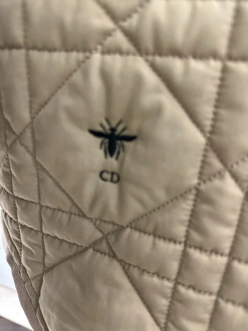 Dior Dior Khaki, diamond, hooded, cotton clothes, jacket 2503-Ne Size US S / EU 44-46 / 1 - 2 Thumbnail