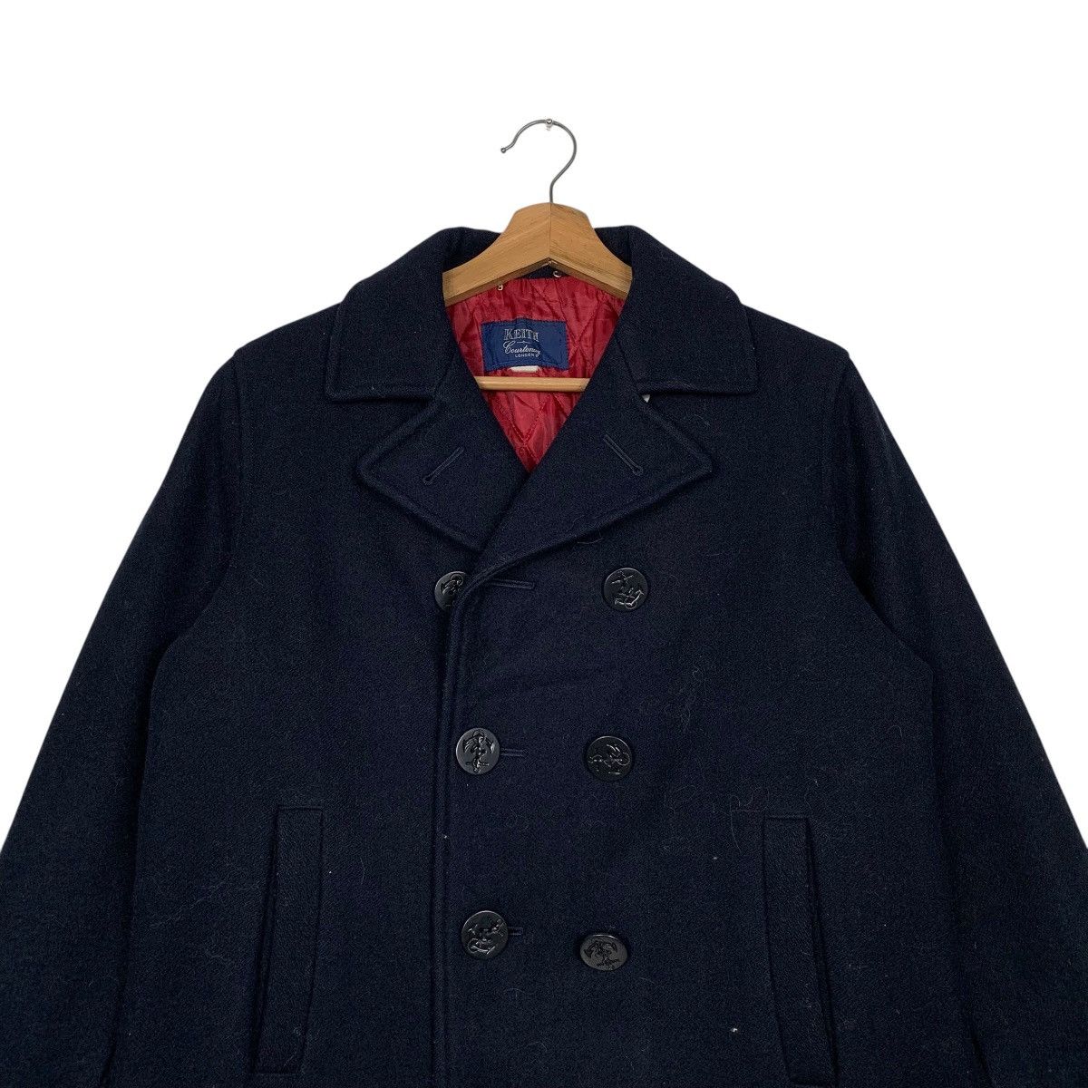 Other Keith Courtenay London Double Breasted Wool Jacket Size US M / EU 48-50 / 2 - 2 Thumbnail