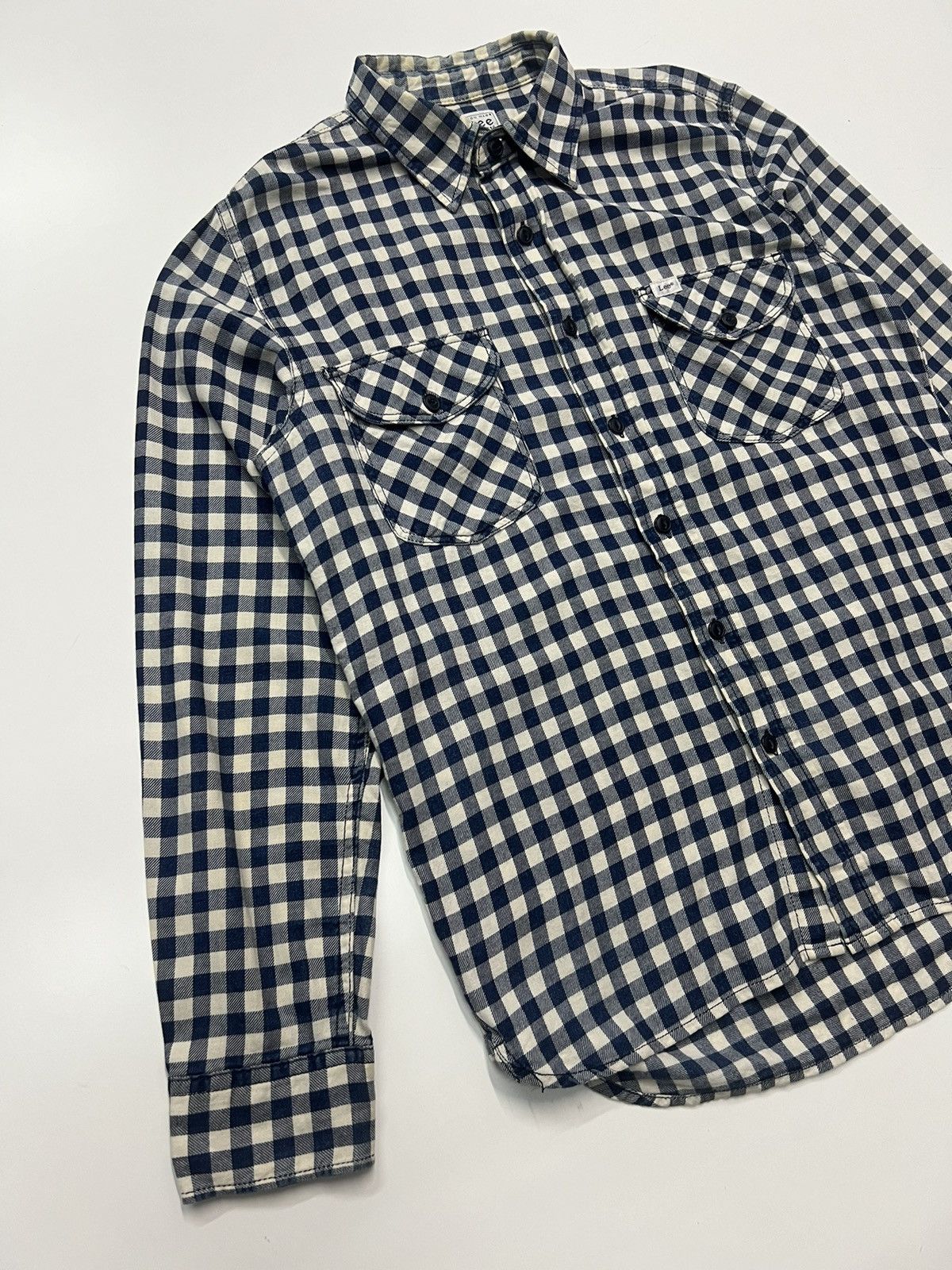 Lee 🔥LEE UNION MADE SANFORIZED SHRUNK SHIRT LONGSLEEVE Size US M / EU 48-50 / 2 - 2 Thumbnail